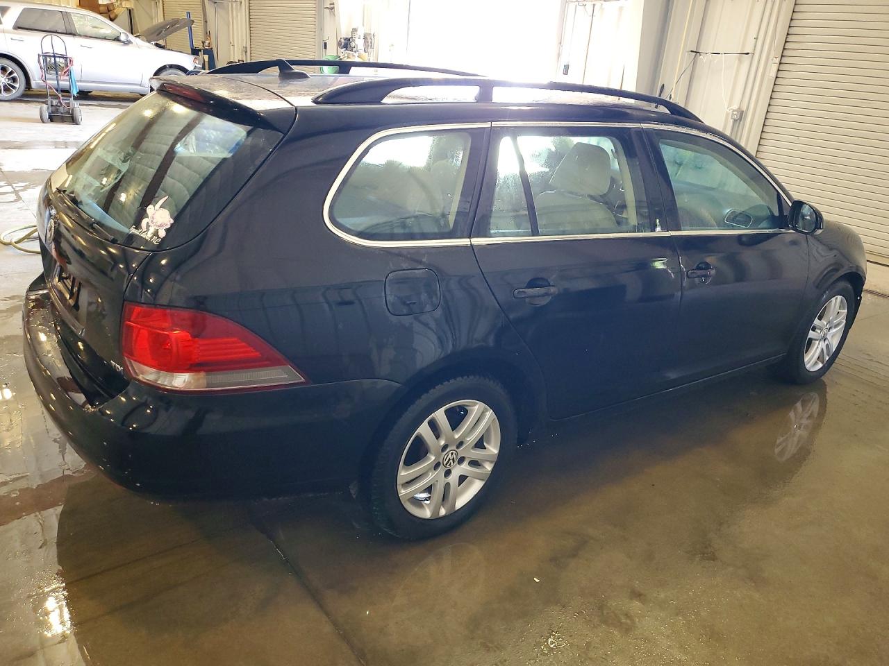 2014 Volkswagen Jetta Tdi Black vin: 3VWPL7AJ5EM619443