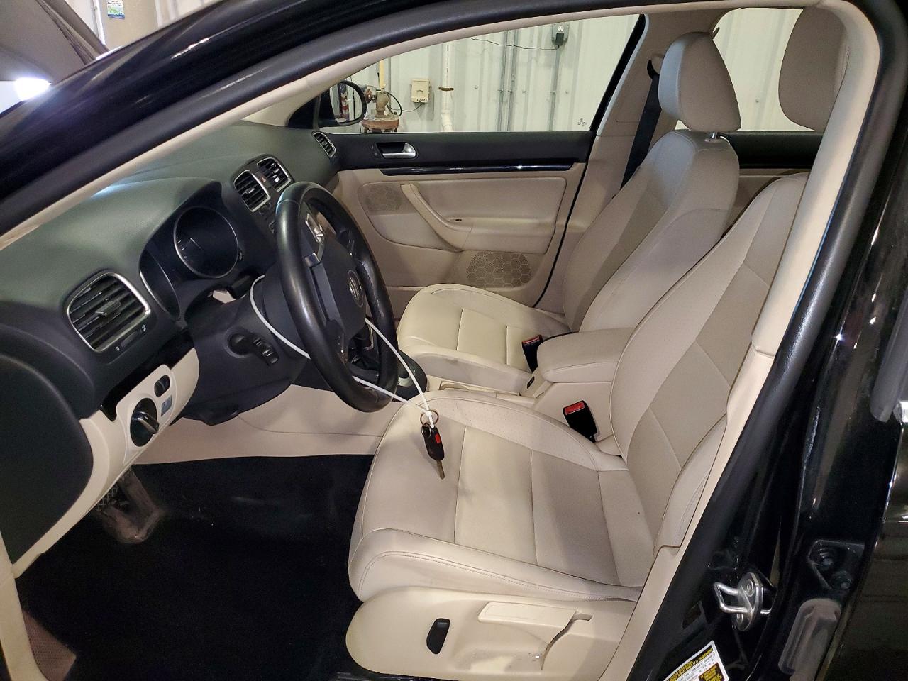 2014 Volkswagen Jetta Tdi Black vin: 3VWPL7AJ5EM619443