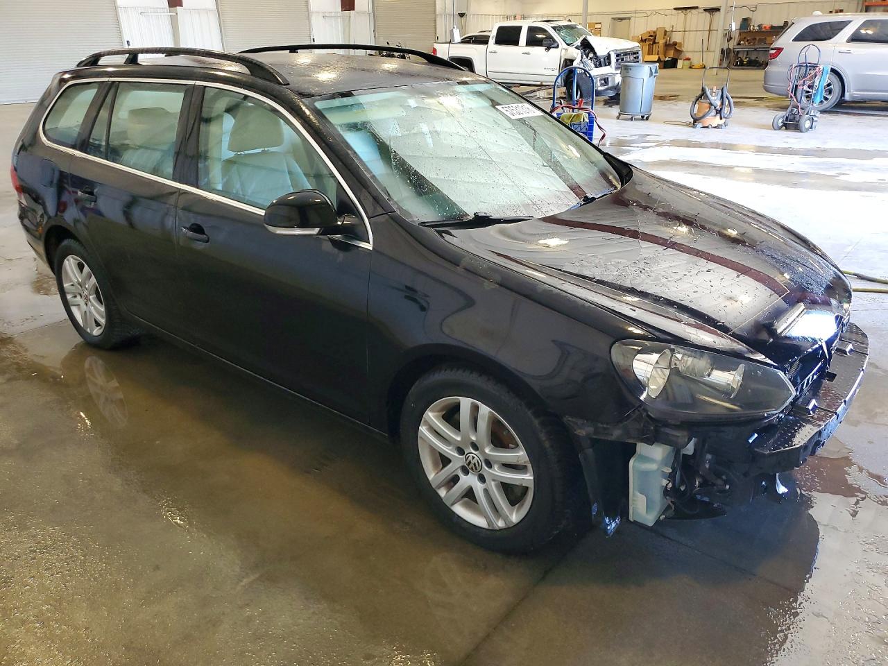 2014 Volkswagen Jetta Tdi Black vin: 3VWPL7AJ5EM619443