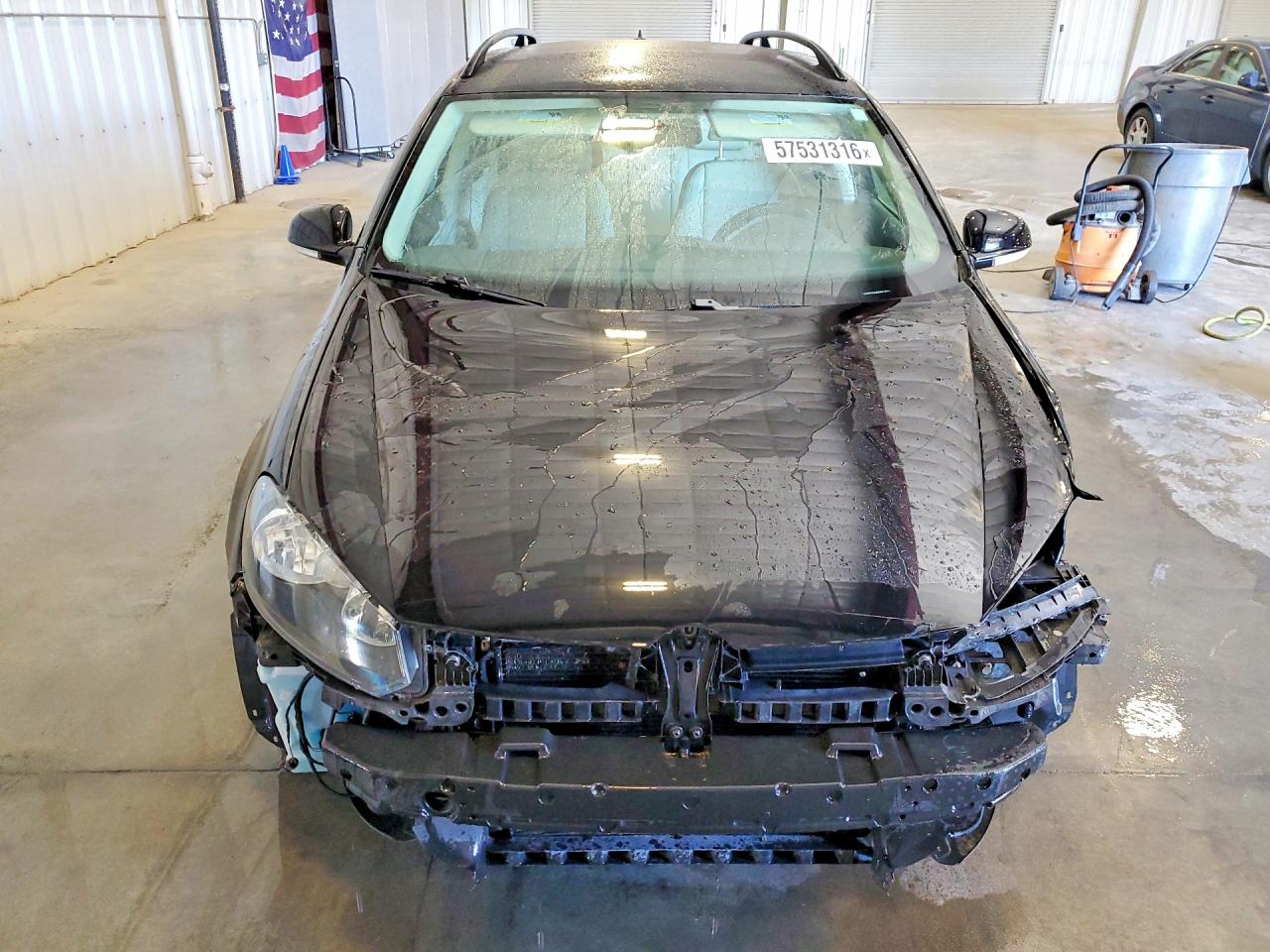 2014 Volkswagen Jetta Tdi Black vin: 3VWPL7AJ5EM619443