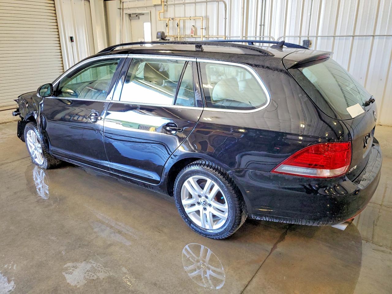 2014 Volkswagen Jetta Tdi Black vin: 3VWPL7AJ5EM619443