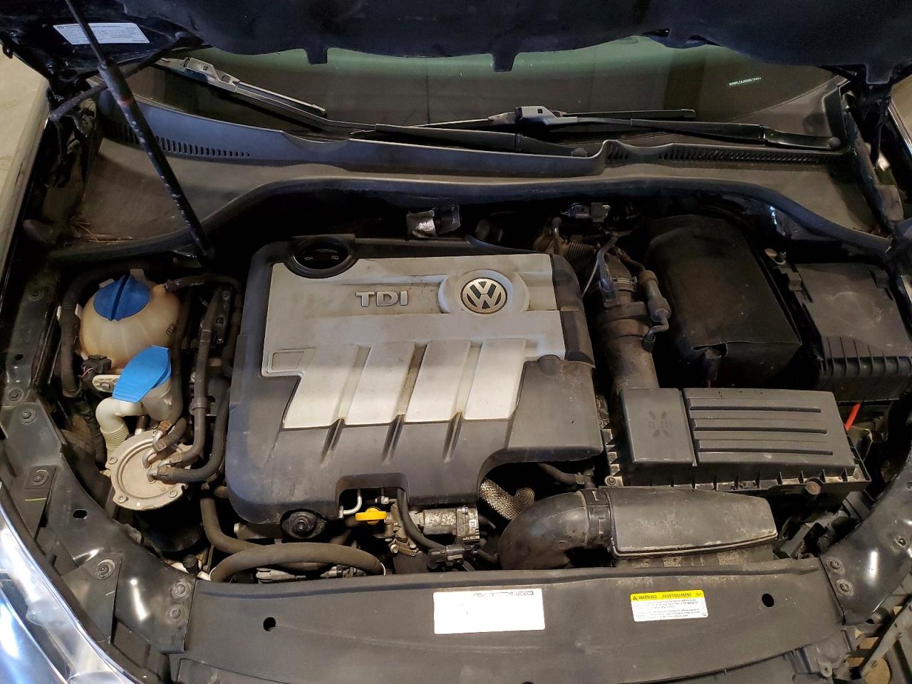 2014 Volkswagen Jetta Tdi Black vin: 3VWPL7AJ5EM619443