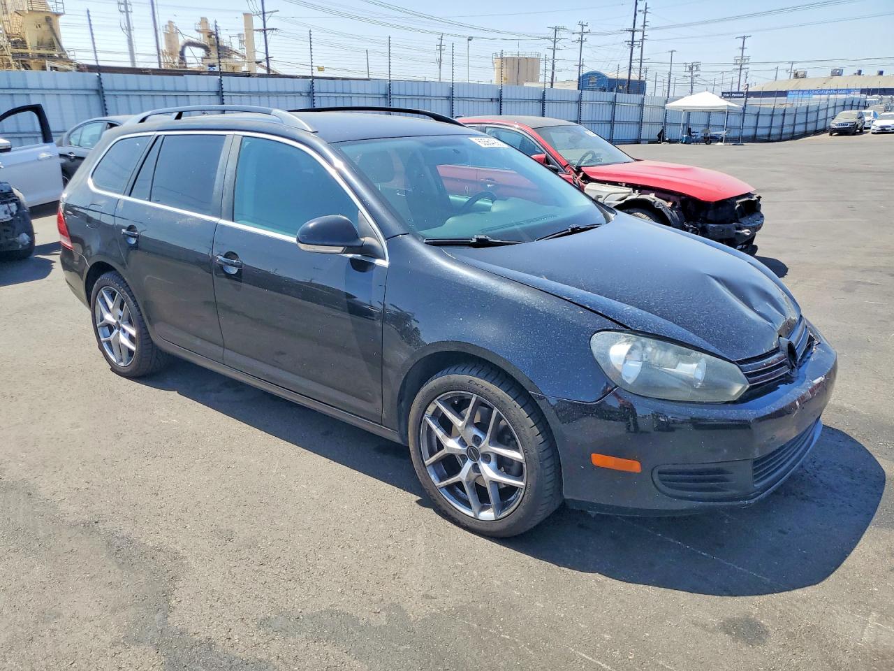 2011 Volkswagen Jetta Tdi Черный vin: 3VWPL7AJ6BM667013