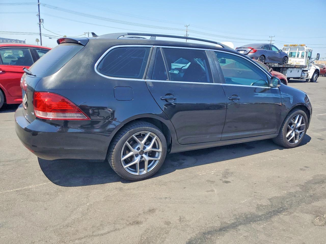 2011 Volkswagen Jetta Tdi Черный vin: 3VWPL7AJ6BM667013