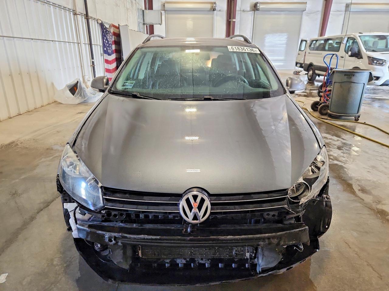 2012 Volkswagen Jetta Tdi Gray vin: 3VWPL7AJ6CM681950
