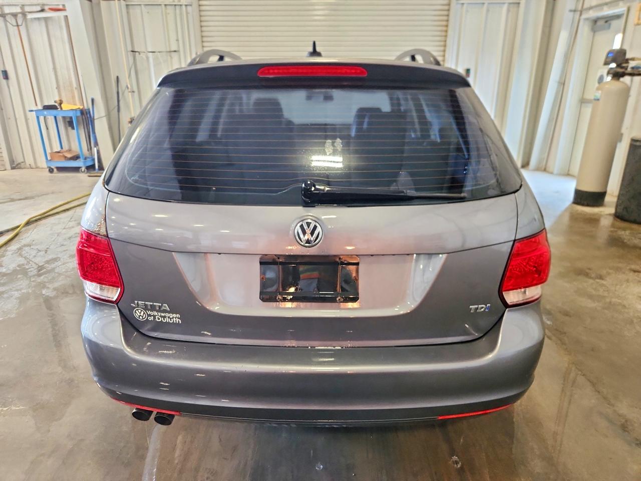 2012 Volkswagen Jetta Tdi Gray vin: 3VWPL7AJ6CM681950