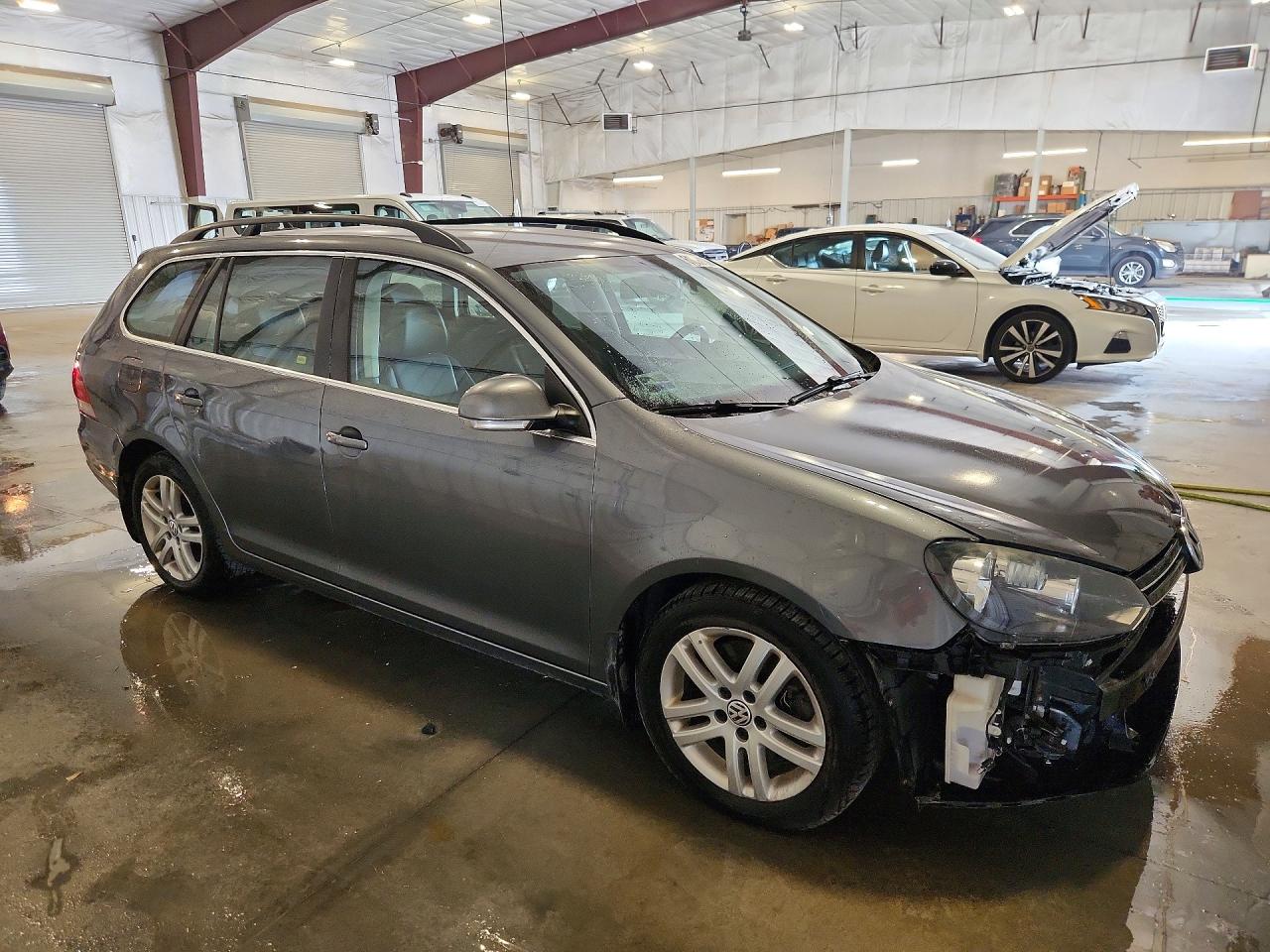 2012 Volkswagen Jetta Tdi Gray vin: 3VWPL7AJ6CM681950