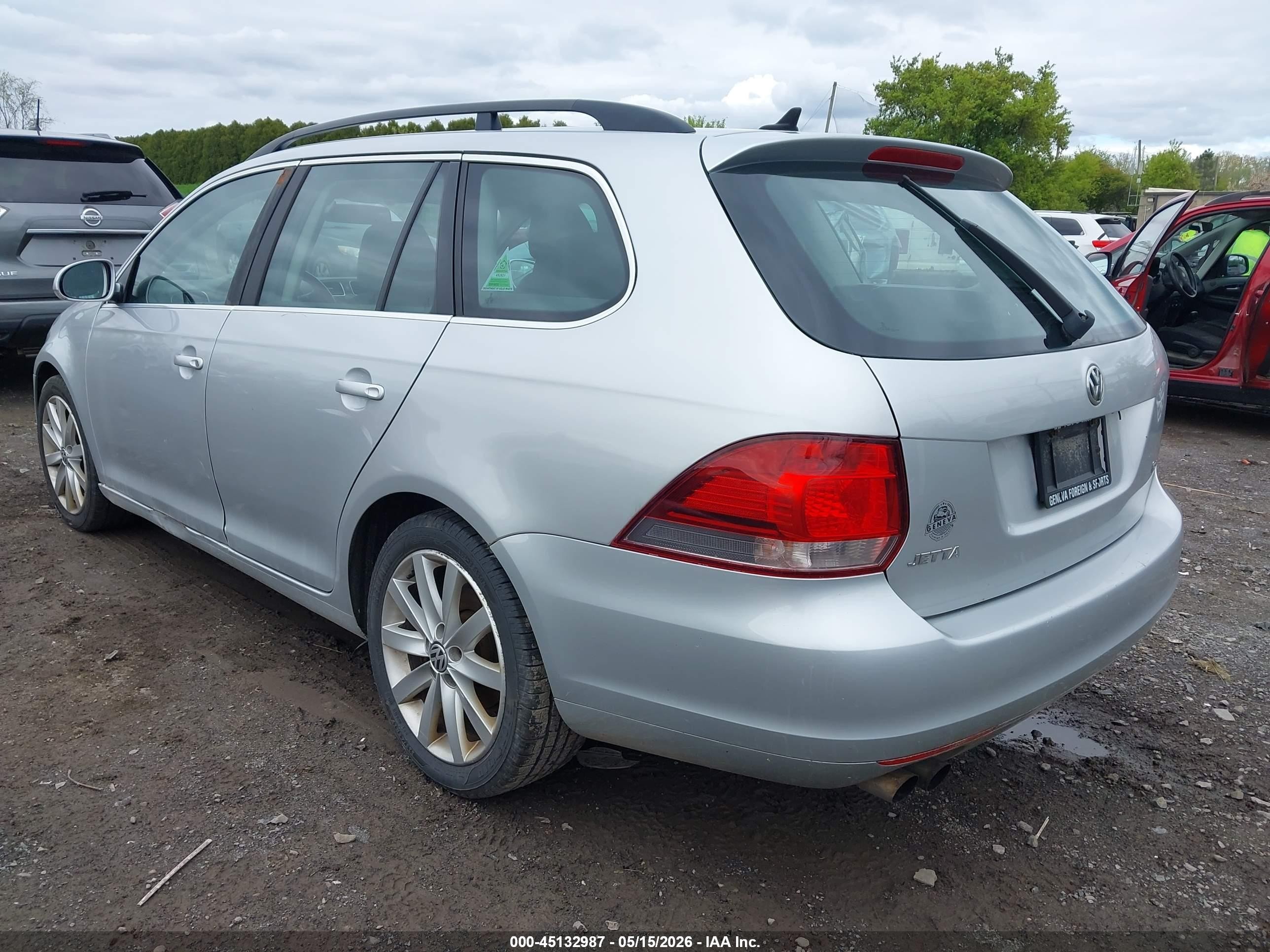 2013 Volkswagen Jetta Sportwagen 2.0l Tdi Silver vin: 3VWPL7AJ6DM606781