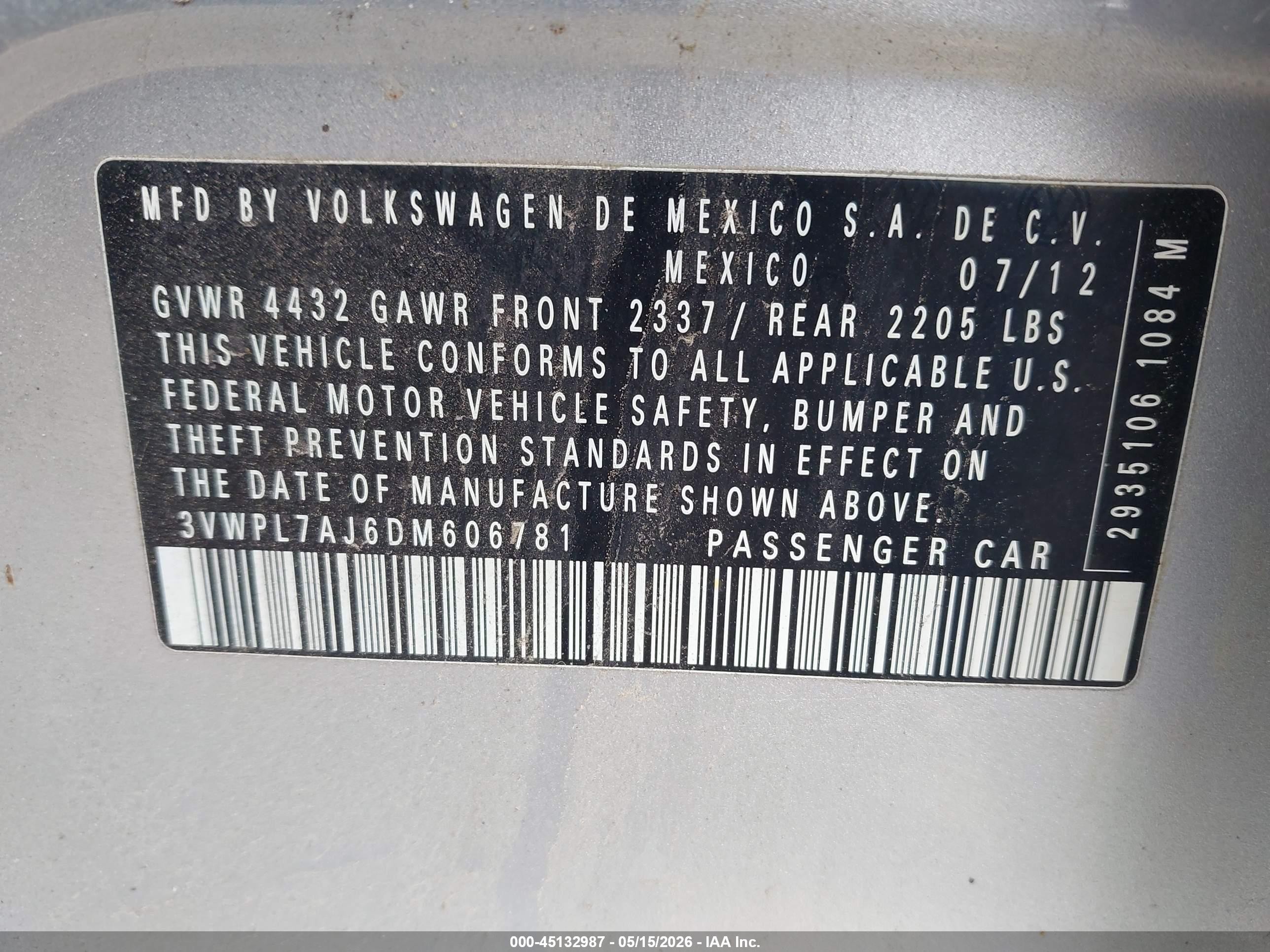 2013 Volkswagen Jetta Sportwagen 2.0l Tdi Silver vin: 3VWPL7AJ6DM606781