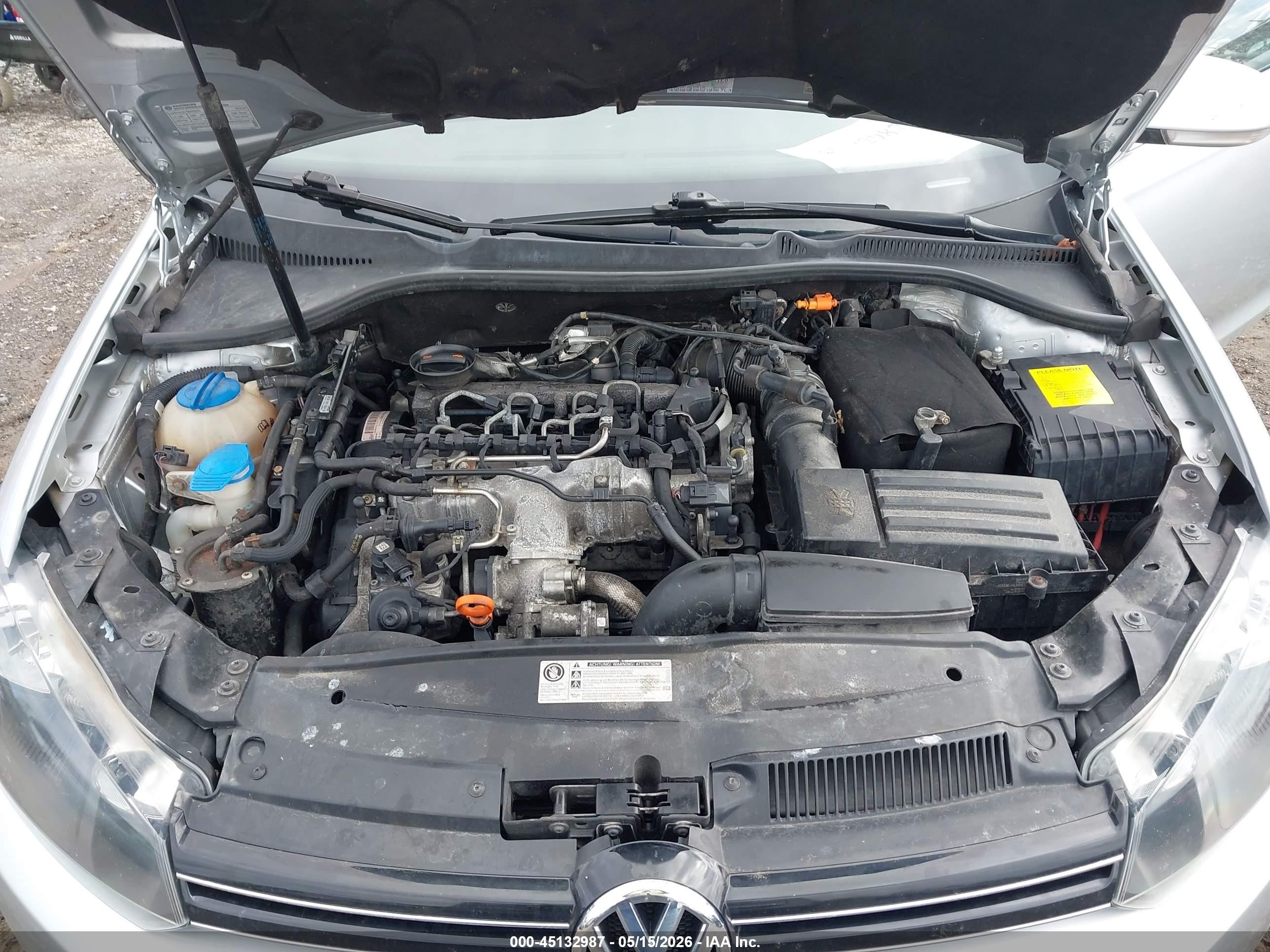 2013 Volkswagen Jetta Sportwagen 2.0l Tdi Silver vin: 3VWPL7AJ6DM606781