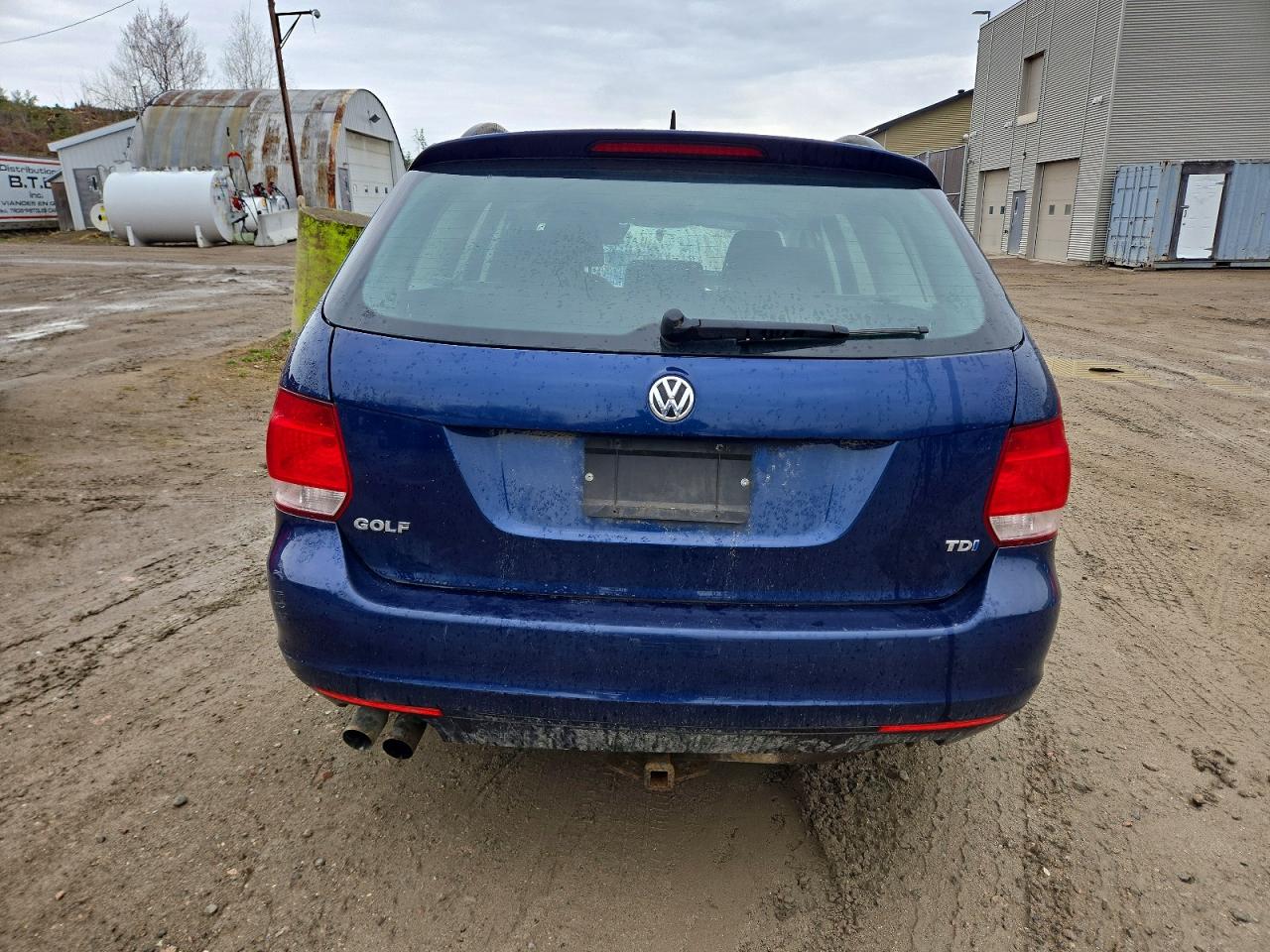 2013 Volkswagen Jetta Tdi Blue vin: 3VWPL7AJ6DM612211