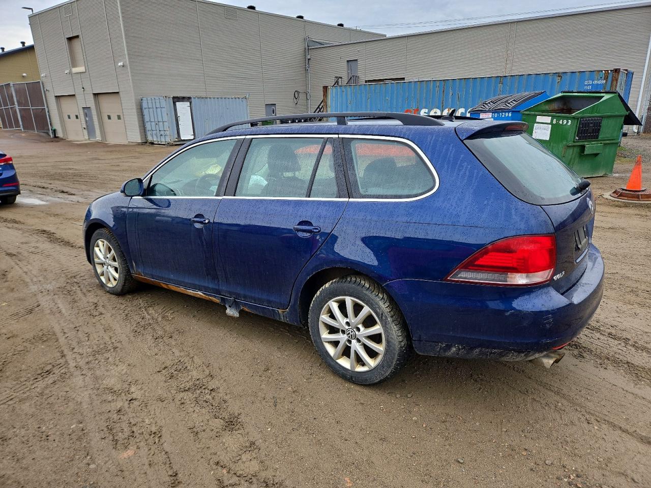 2013 Volkswagen Jetta Tdi Blue vin: 3VWPL7AJ6DM612211