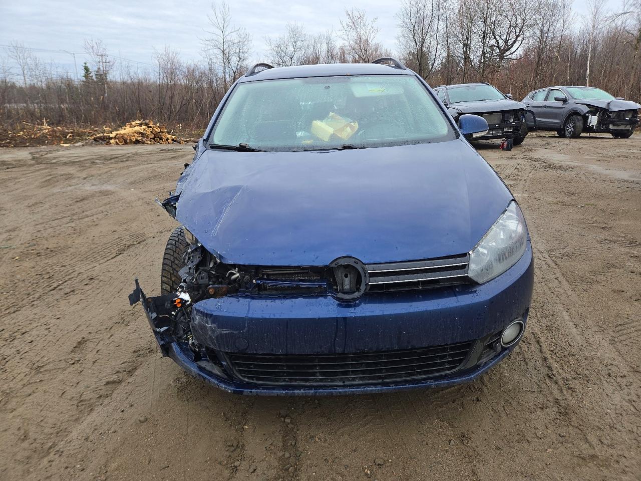 2013 Volkswagen Jetta Tdi Blue vin: 3VWPL7AJ6DM612211
