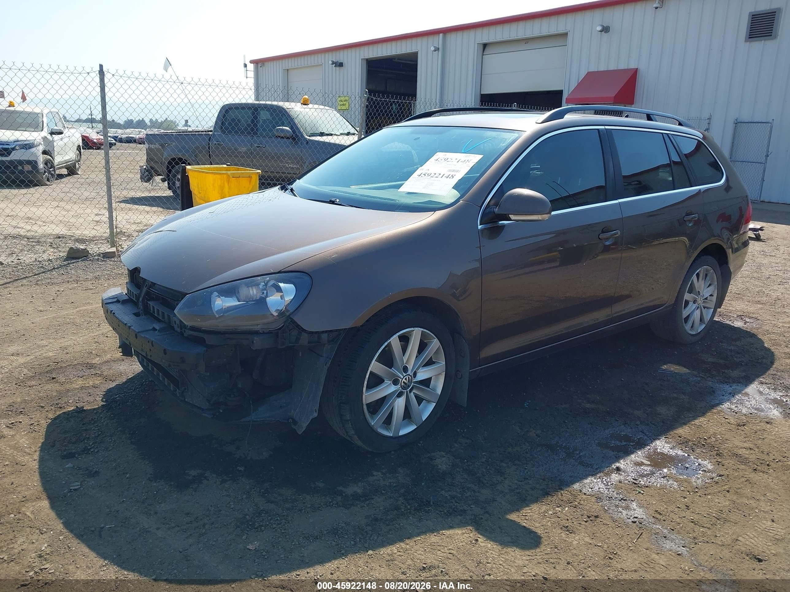 2013 Volkswagen Jetta Sportwagen 2.0l Tdi Brown vin: 3VWPL7AJ6DM620132