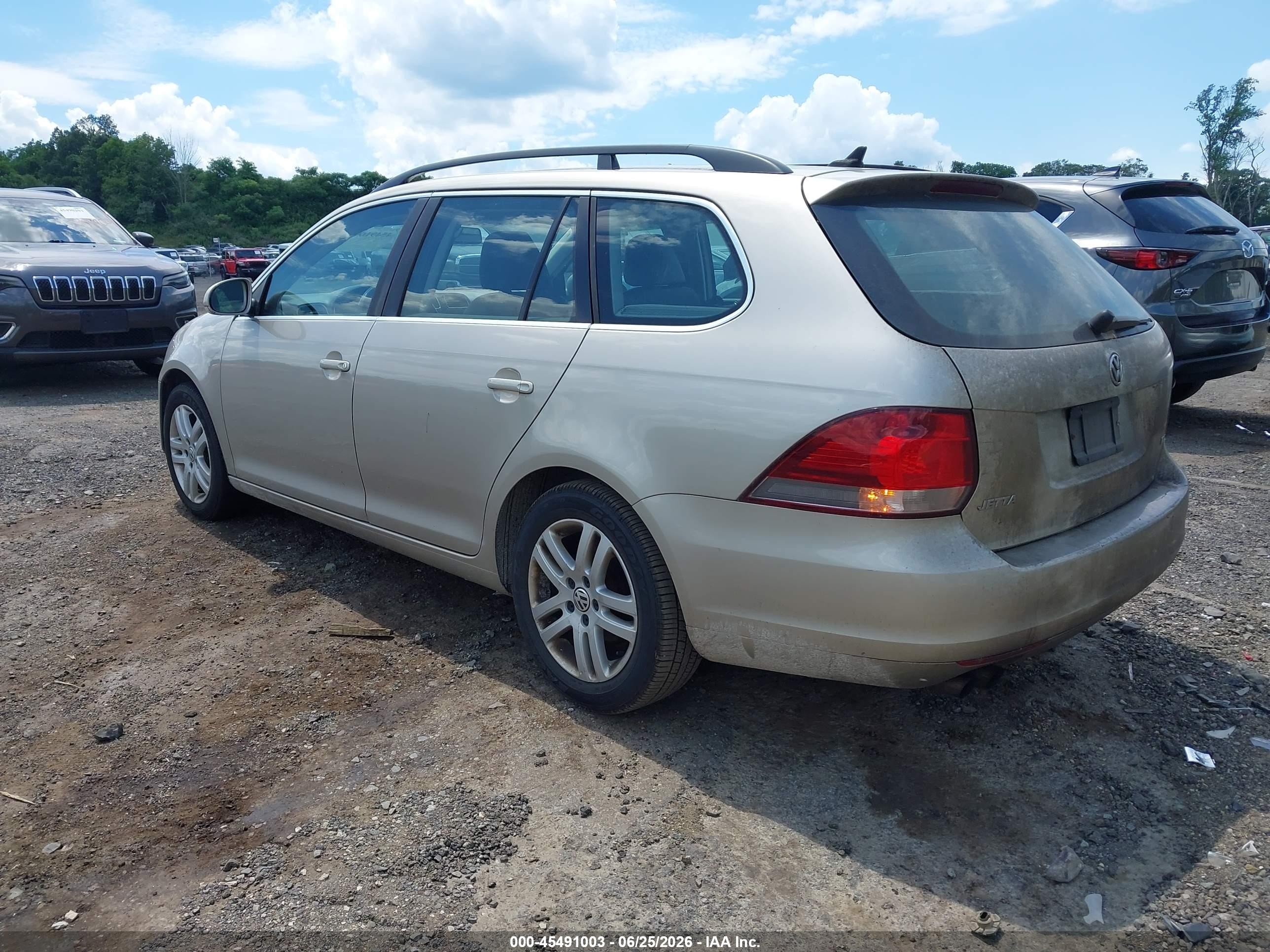 2013 Volkswagen Jetta Sportwagen 2.0l Tdi Tan vin: 3VWPL7AJ6DM632426
