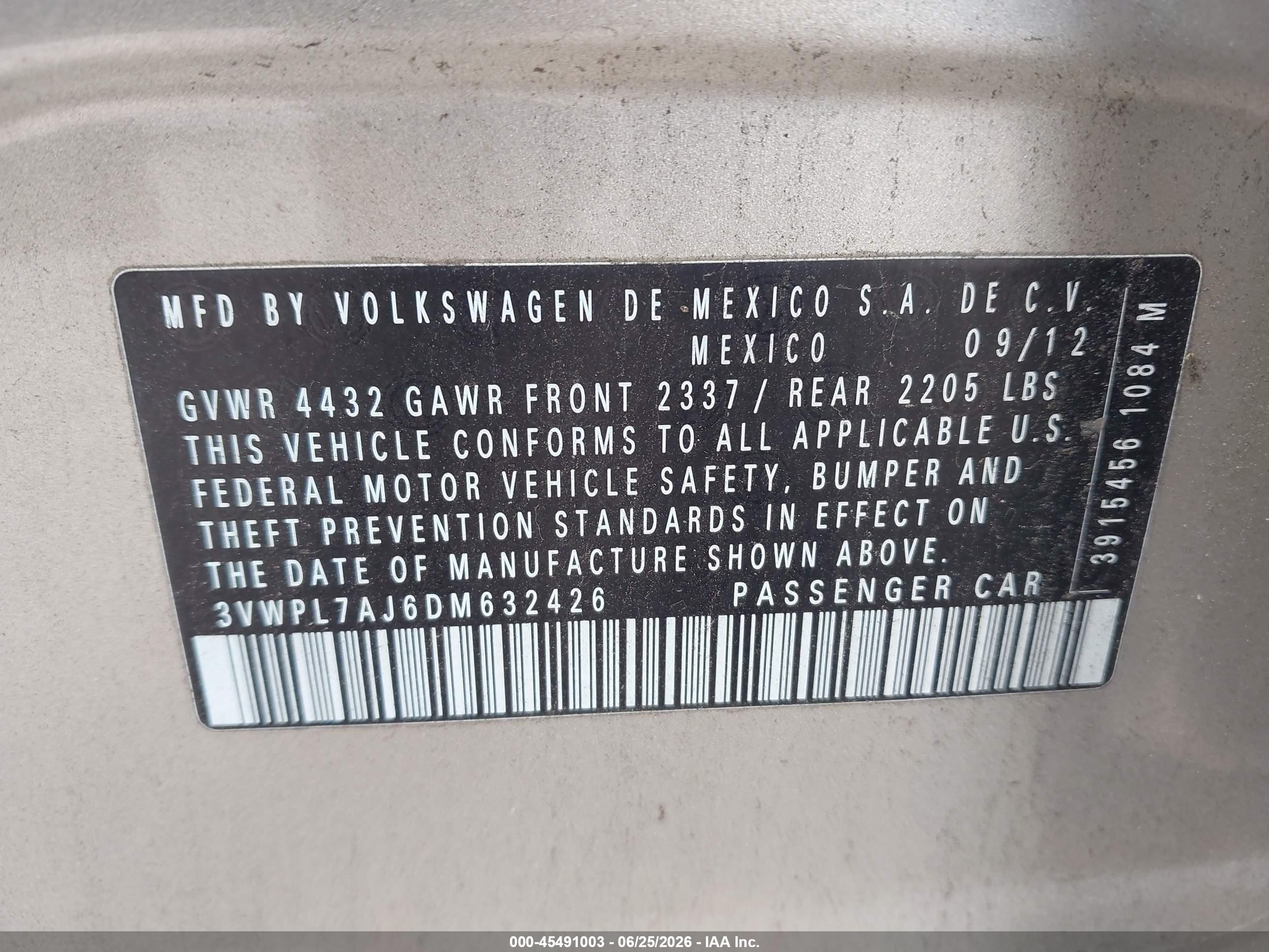 2013 Volkswagen Jetta Sportwagen 2.0l Tdi Tan vin: 3VWPL7AJ6DM632426