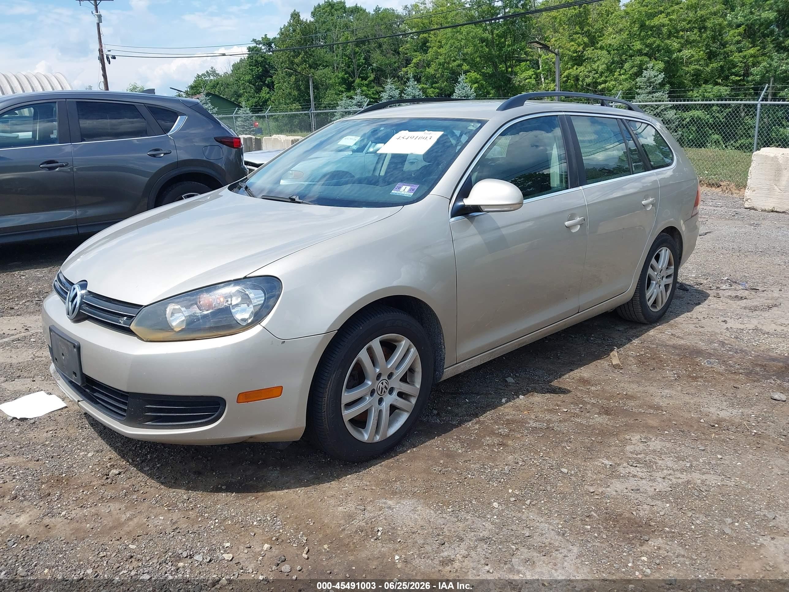 2013 Volkswagen Jetta Sportwagen 2.0l Tdi Tan vin: 3VWPL7AJ6DM632426