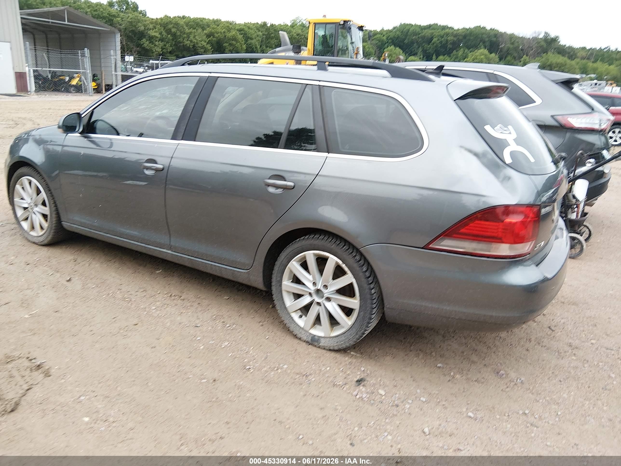 2013 Volkswagen Jetta Sportwagen 2.0l Tdi Серый vin: 3VWPL7AJ6DM639067