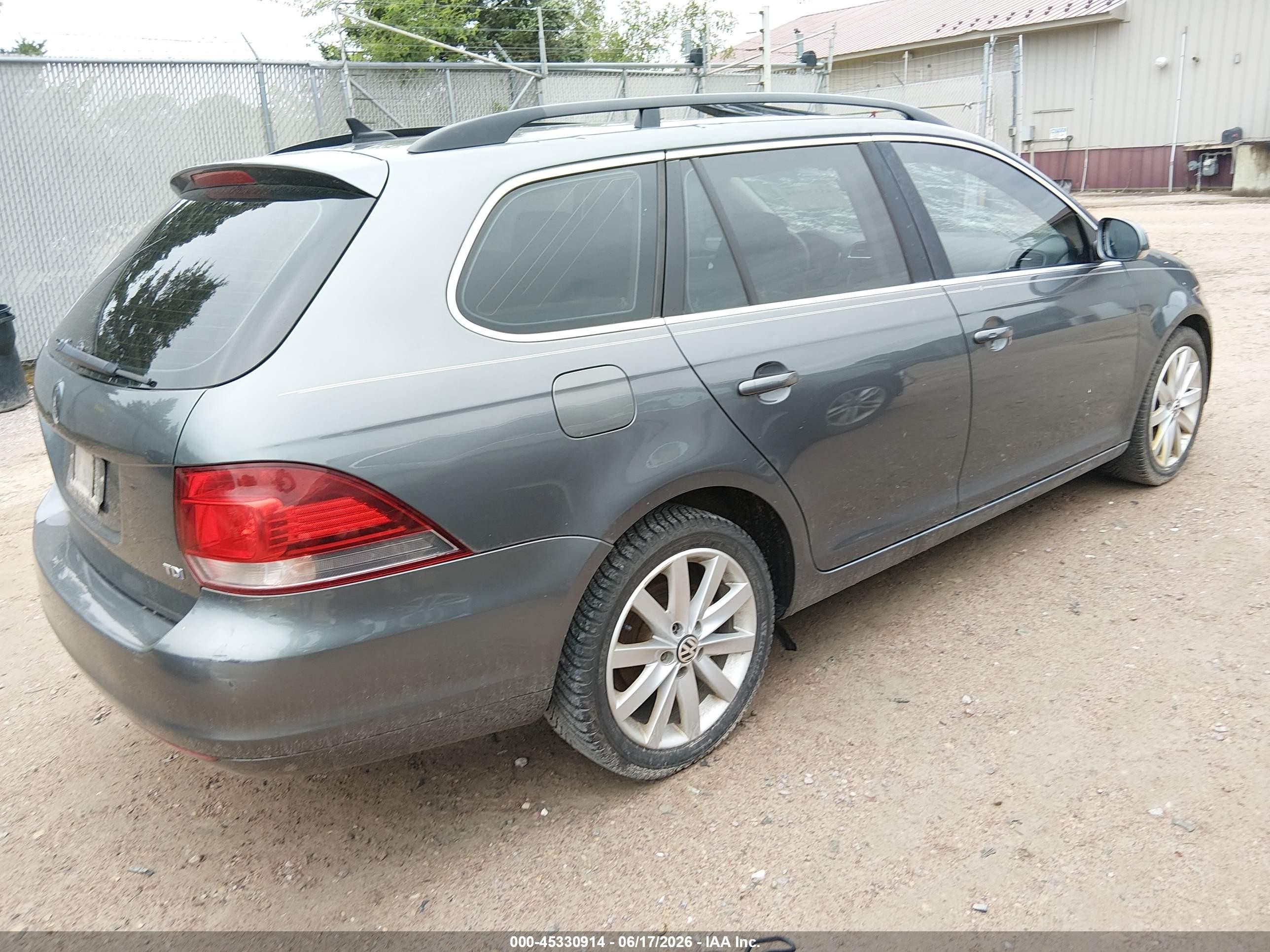2013 Volkswagen Jetta Sportwagen 2.0l Tdi Серый vin: 3VWPL7AJ6DM639067