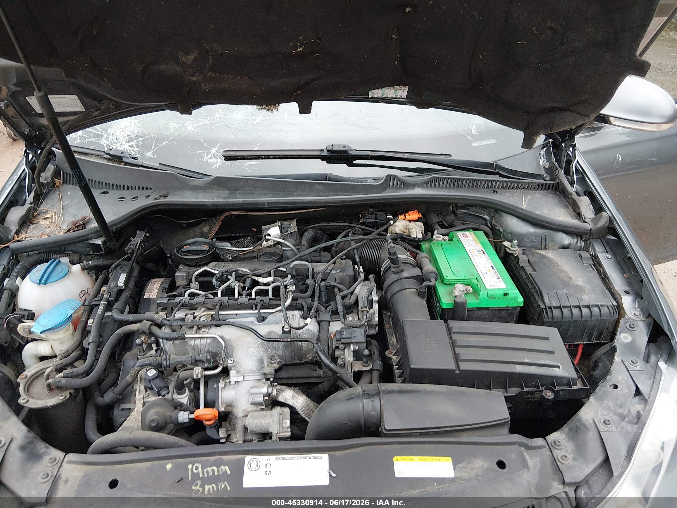 2013 Volkswagen Jetta Sportwagen 2.0l Tdi Серый vin: 3VWPL7AJ6DM639067