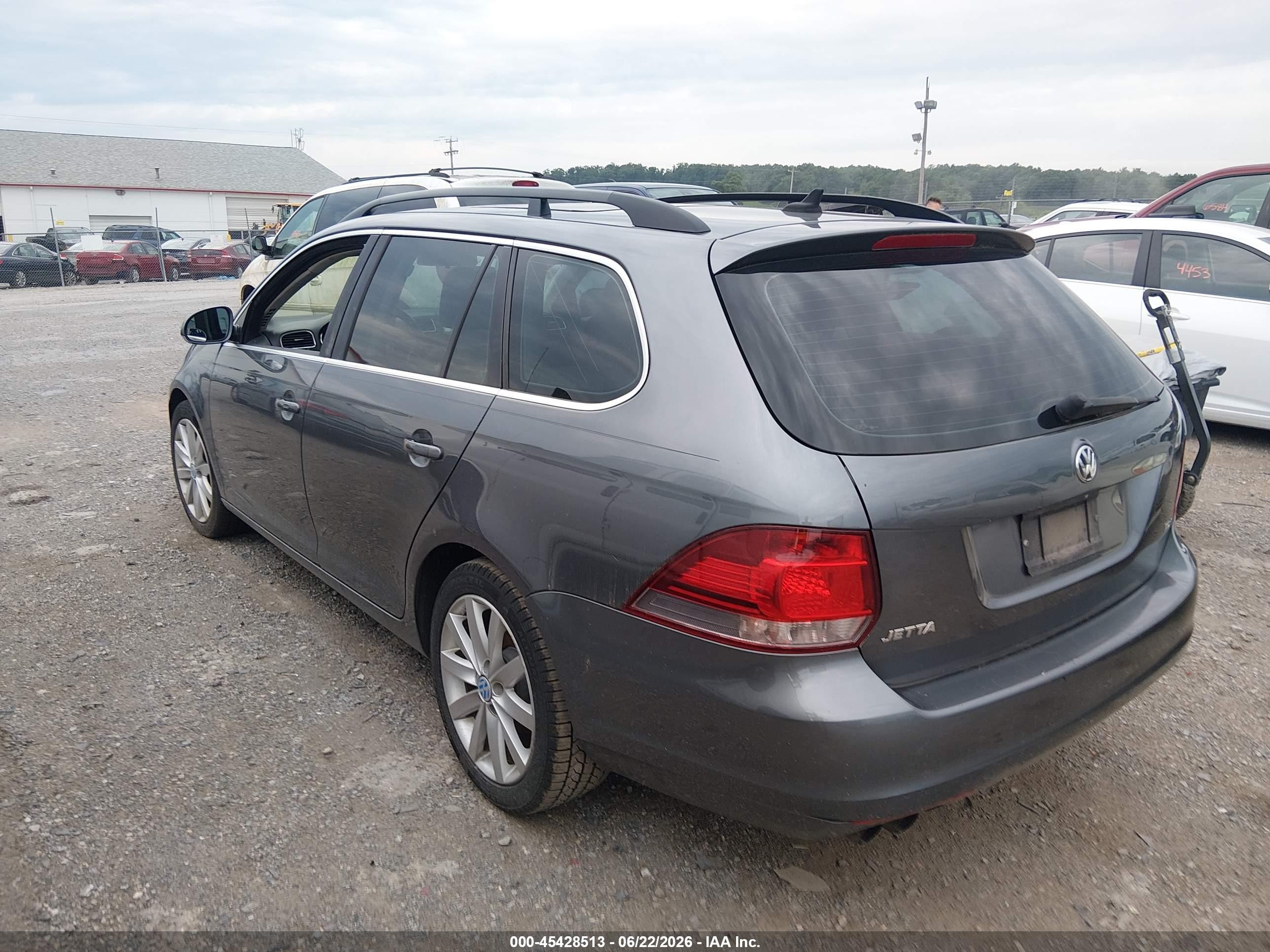 2013 Volkswagen Jetta Sportwagen 2.0l Tdi Серый vin: 3VWPL7AJ6DM640381
