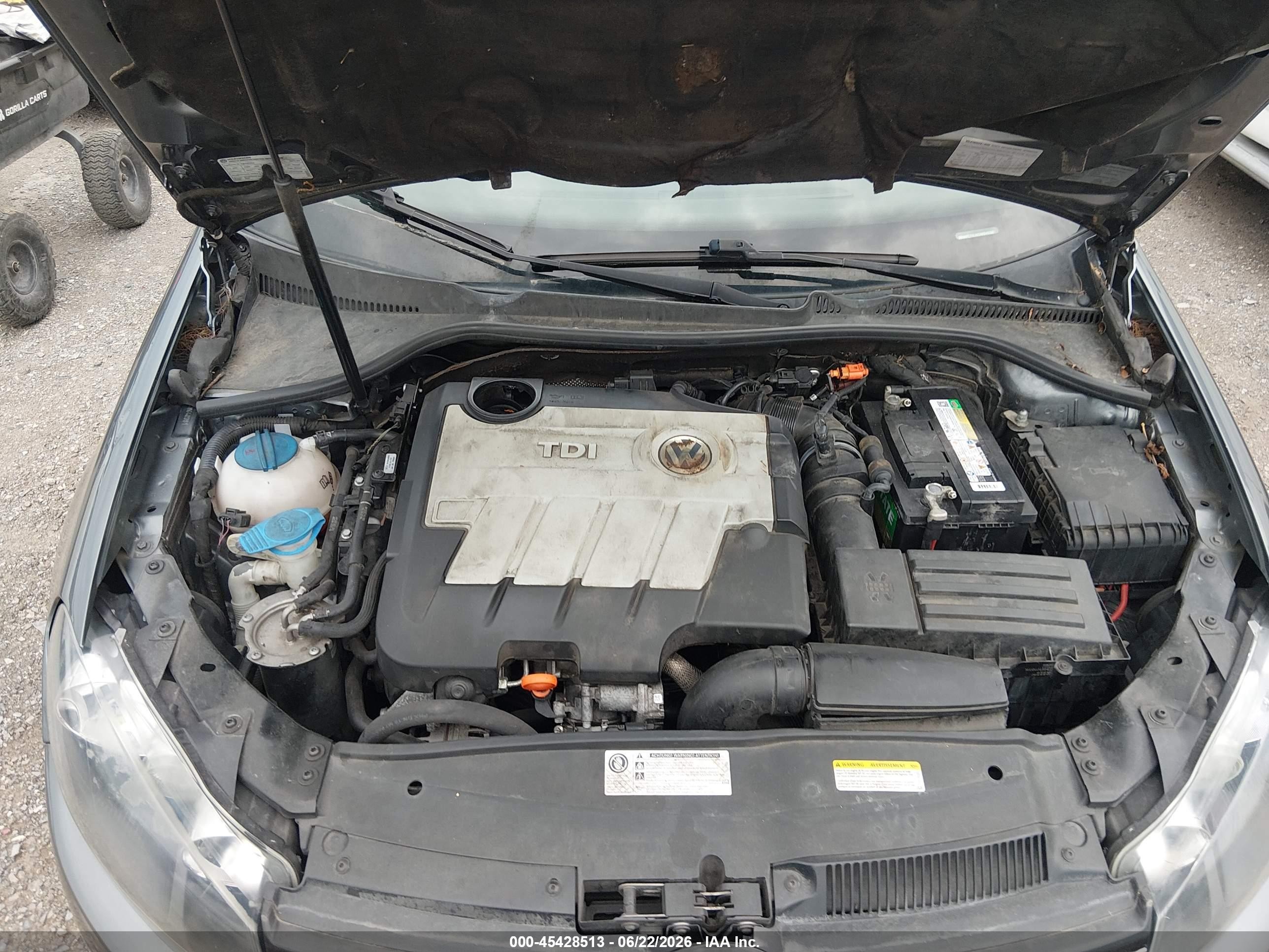 2013 Volkswagen Jetta Sportwagen 2.0l Tdi Серый vin: 3VWPL7AJ6DM640381