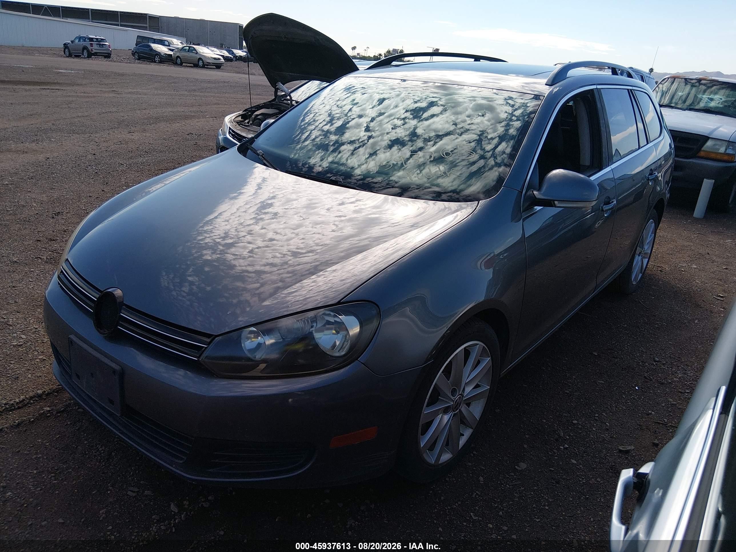 2013 Volkswagen Jetta Sportwagen 2.0l Tdi Серый vin: 3VWPL7AJ6DM668245