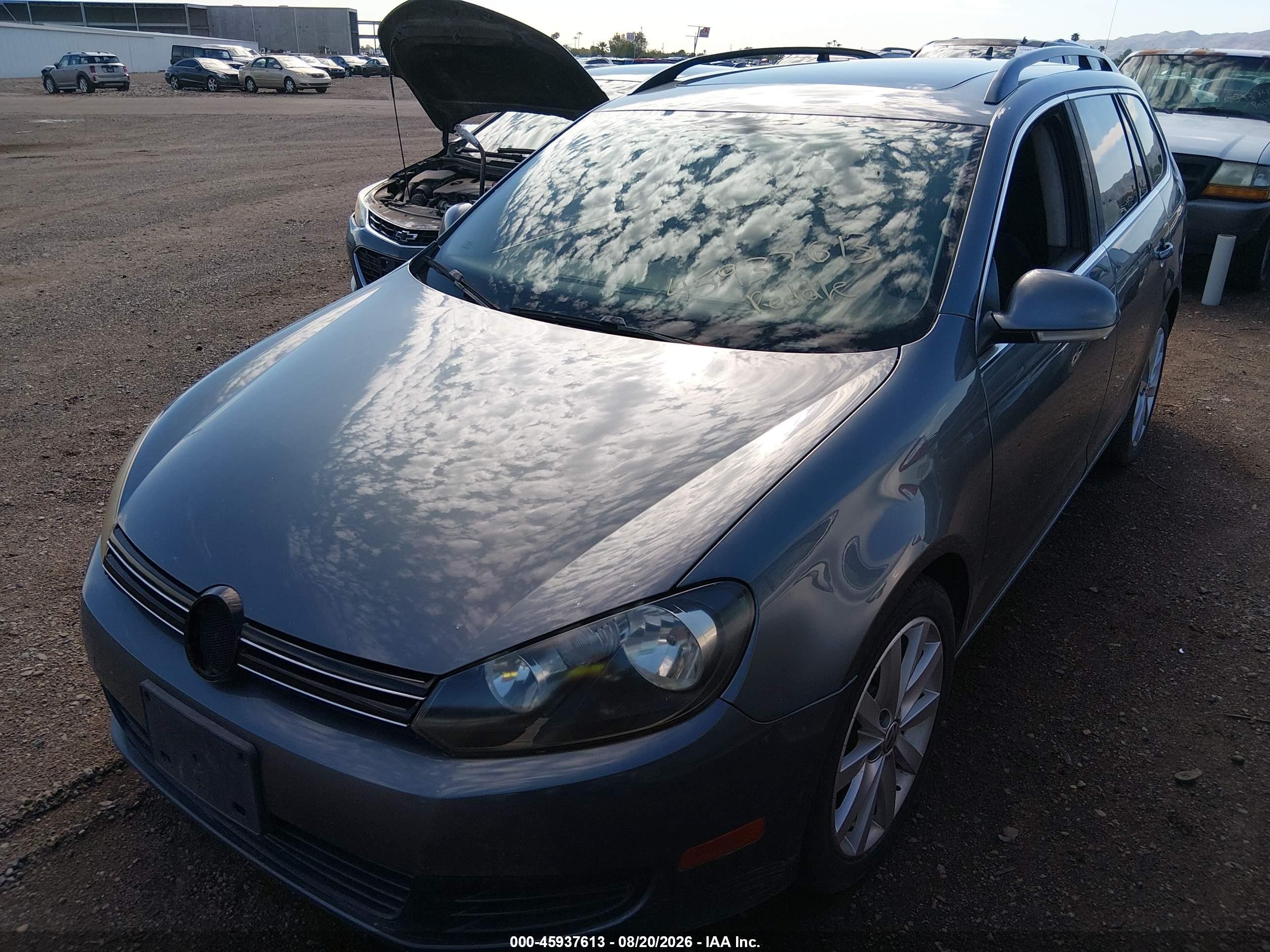 2013 Volkswagen Jetta Sportwagen 2.0l Tdi Серый vin: 3VWPL7AJ6DM668245