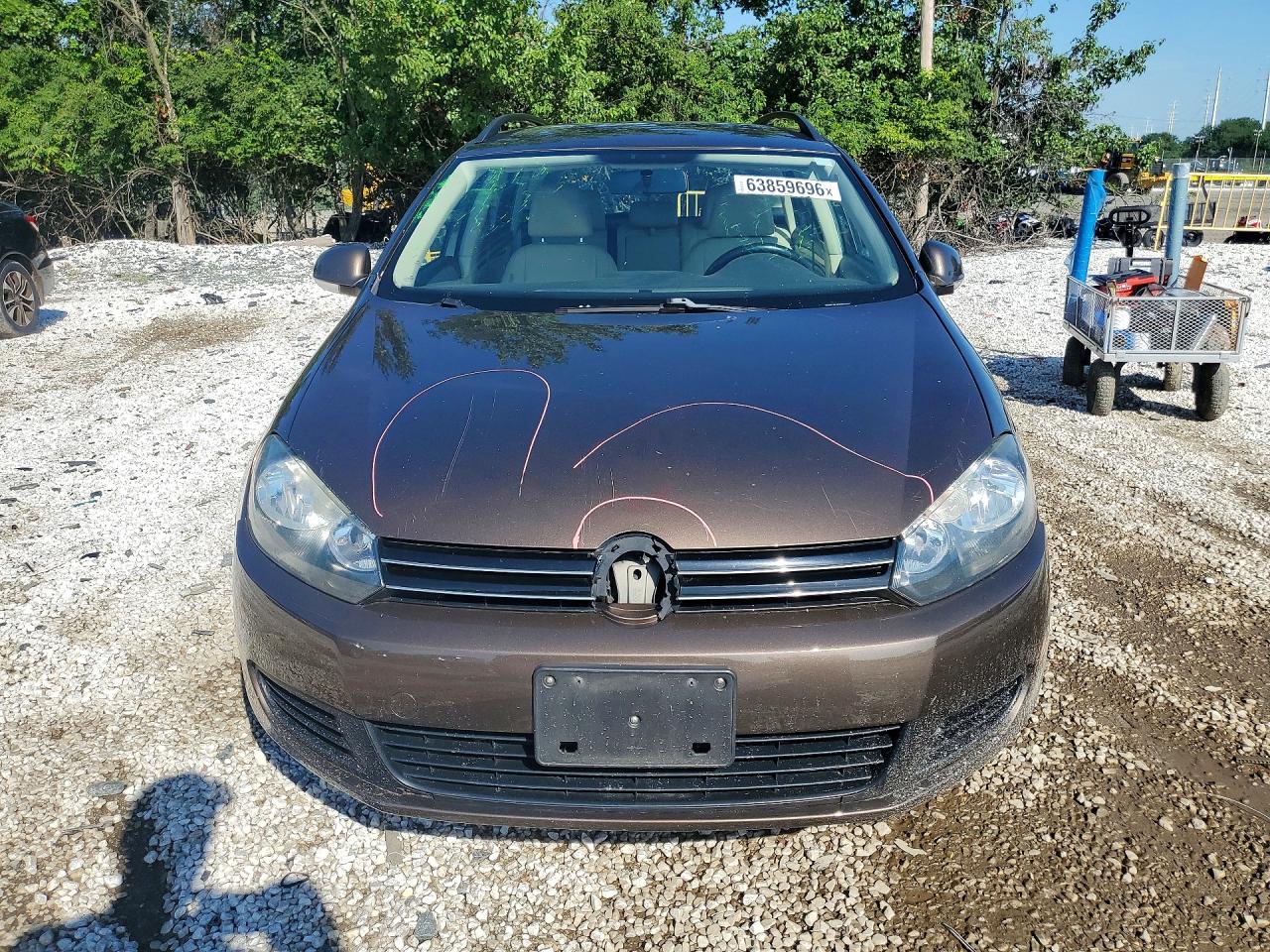 2013 Volkswagen Jetta Tdi Brown vin: 3VWPL7AJ6DM672635