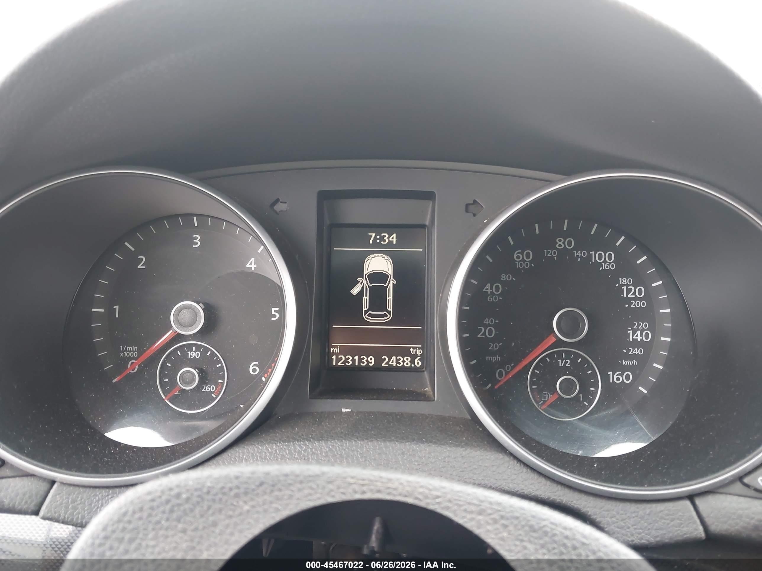2014 Volkswagen Jetta Sportwagen 2.0l Tdi Black vin: 3VWPL7AJ6EM606457