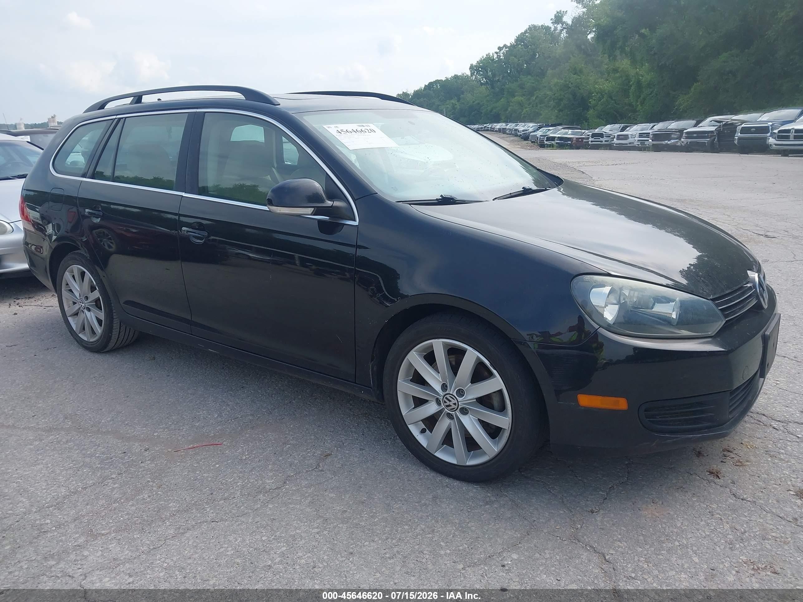 2014 Volkswagen Jetta Sportwagen 2.0l Tdi Черный vin: 3VWPL7AJ6EM615014