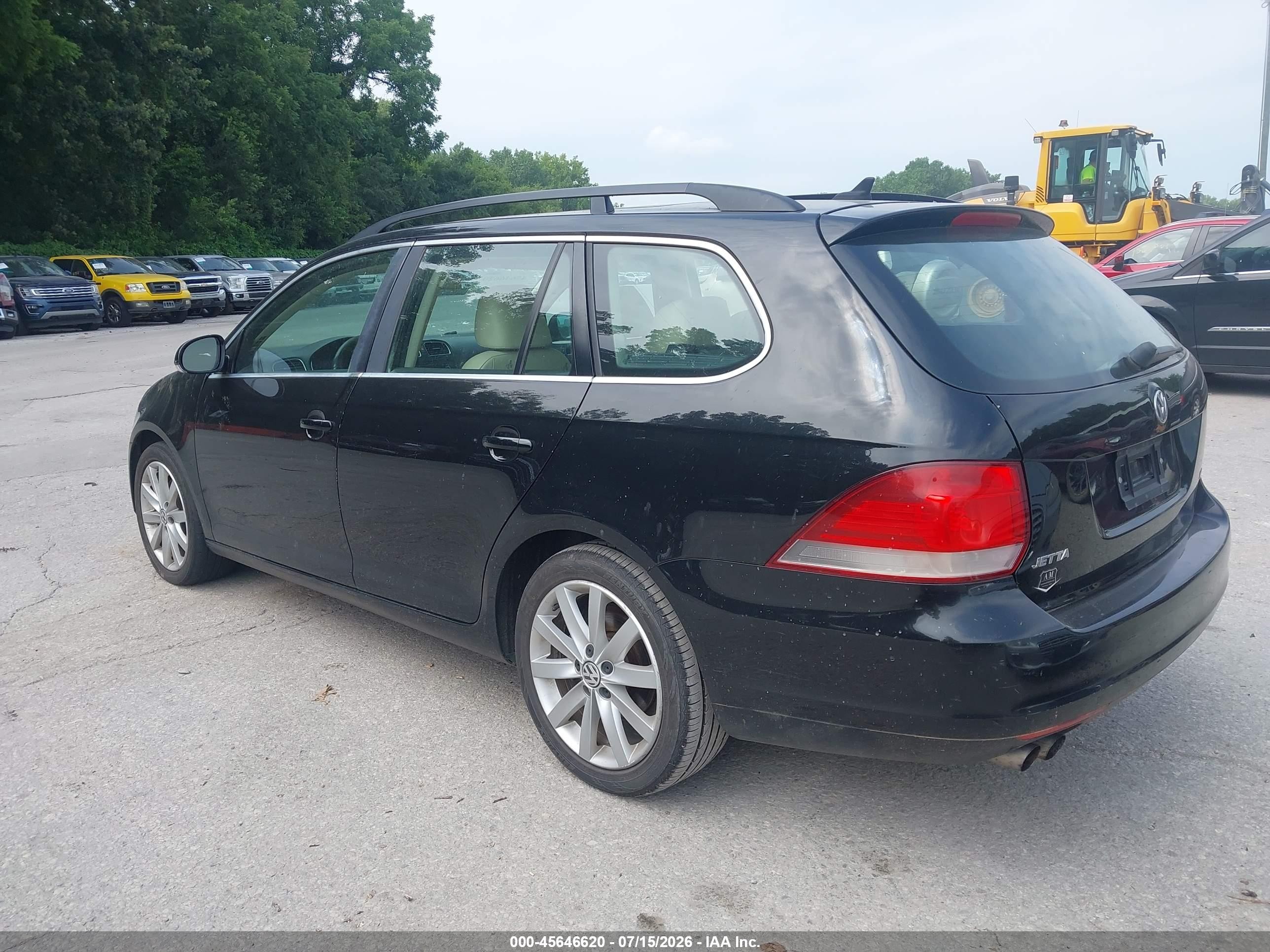 2014 Volkswagen Jetta Sportwagen 2.0l Tdi Черный vin: 3VWPL7AJ6EM615014