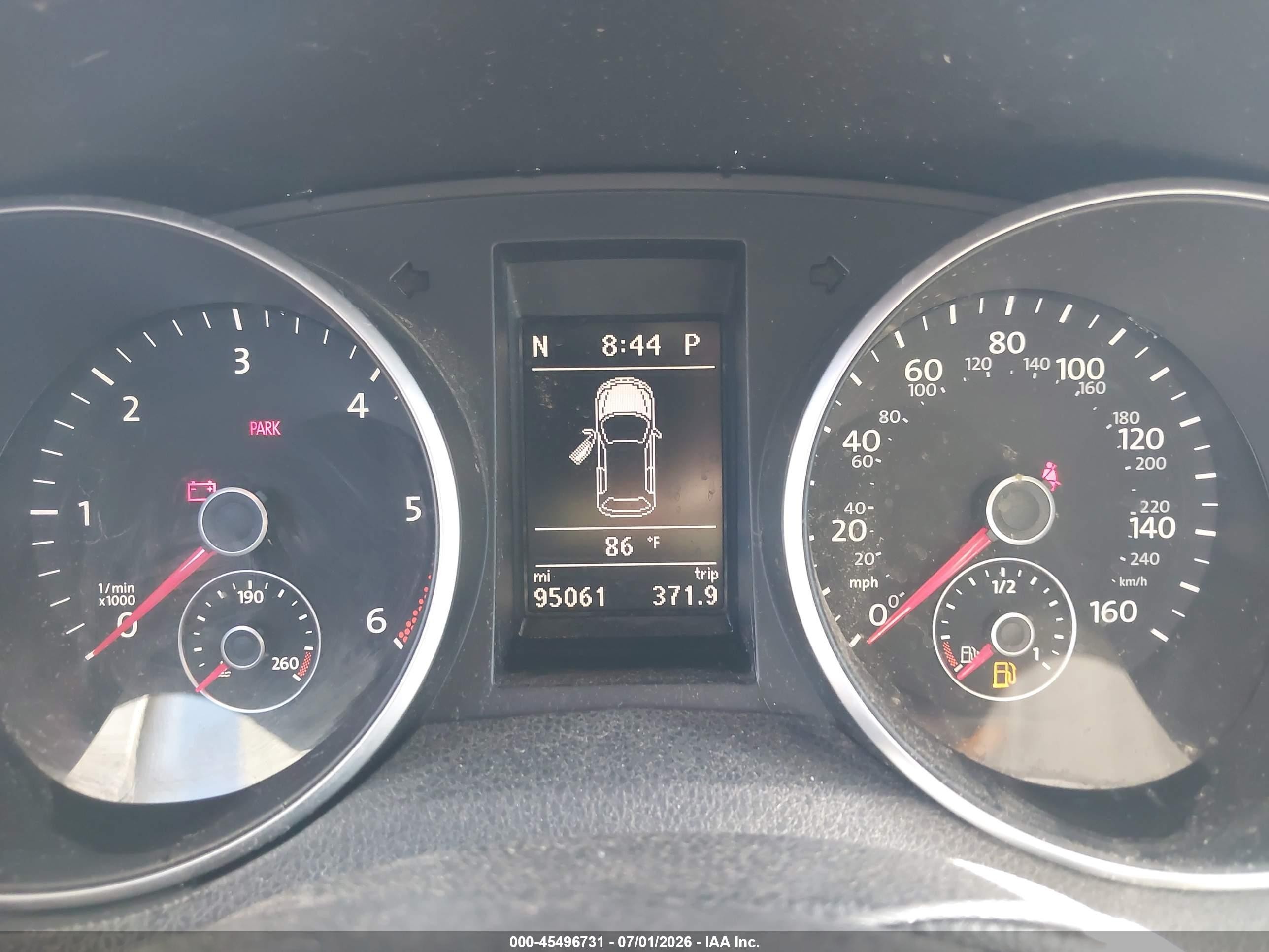 2014 Volkswagen Jetta Sportwagen 2.0l Tdi White vin: 3VWPL7AJ6EM615238