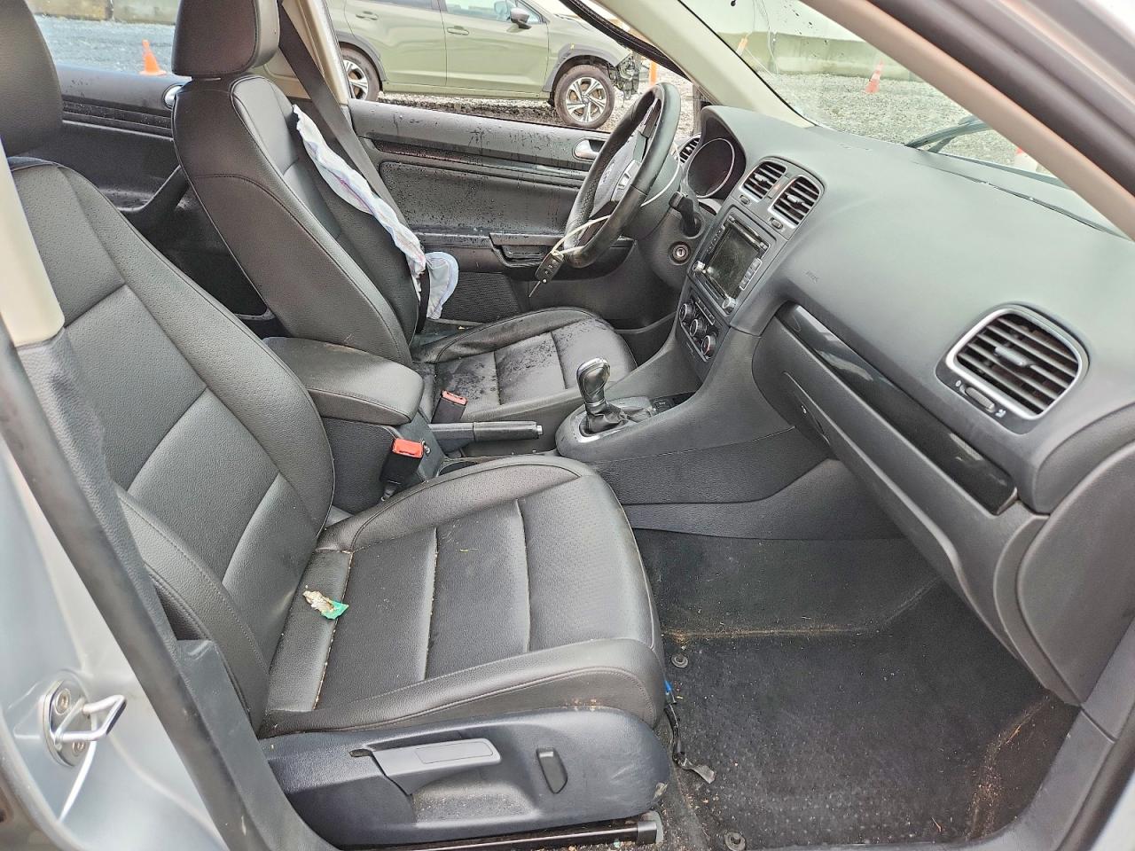 2014 Volkswagen Jetta Tdi Silver vin: 3VWPL7AJ6EM616390
