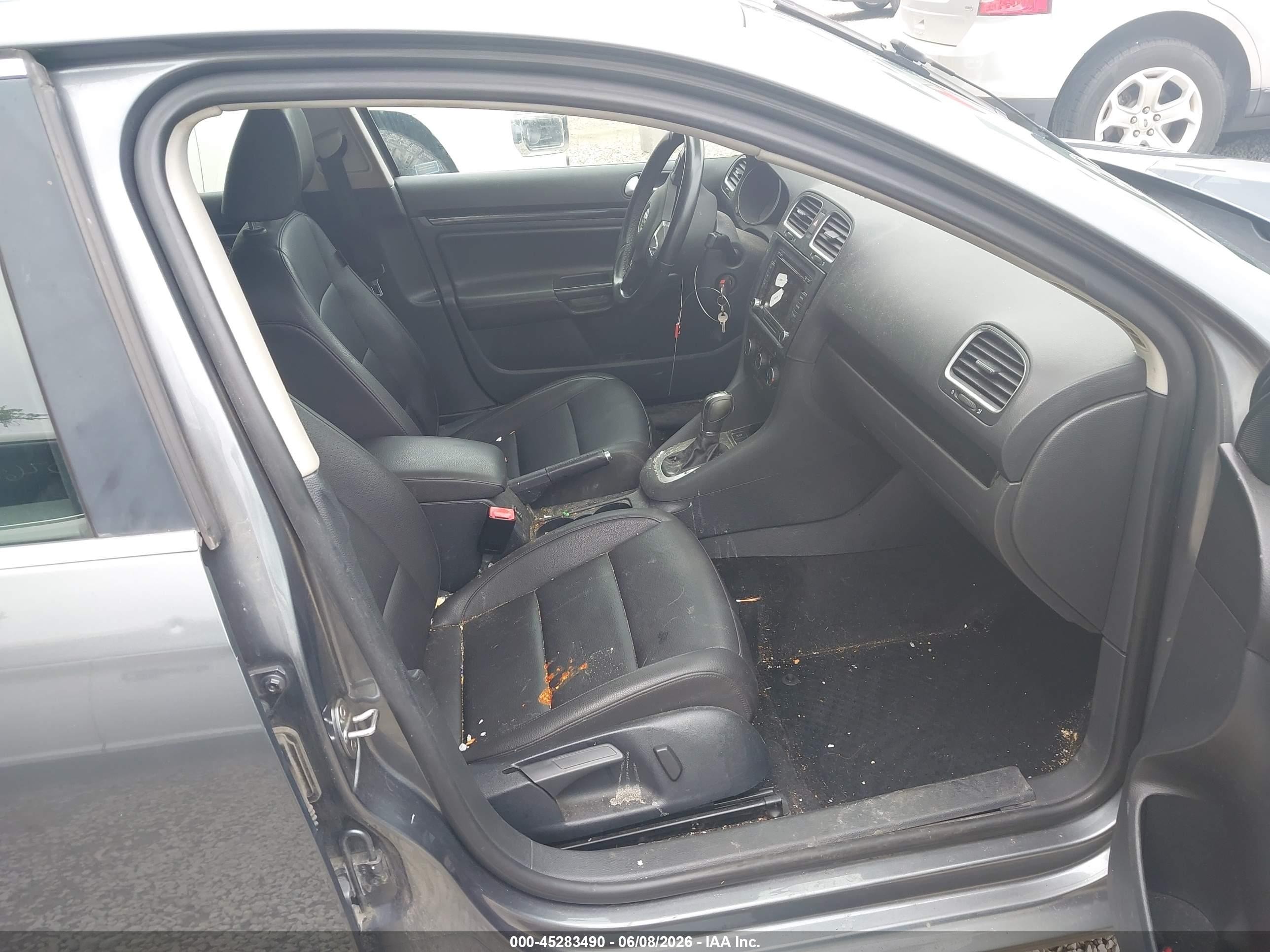 2014 Volkswagen Jetta Sportwagen 2.0l Tdi Серый vin: 3VWPL7AJ6EM619712