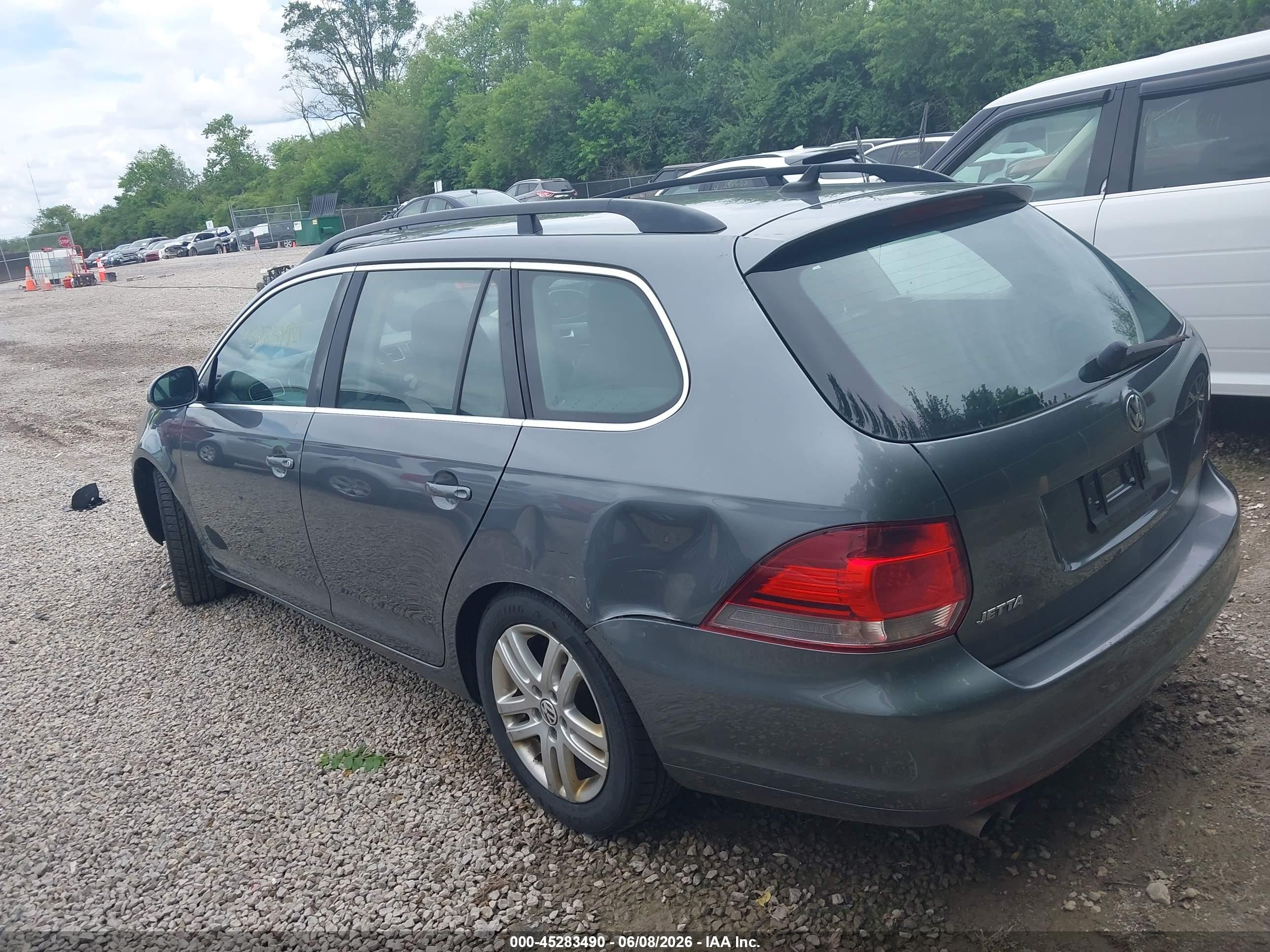 2014 Volkswagen Jetta Sportwagen 2.0l Tdi Серый vin: 3VWPL7AJ6EM619712