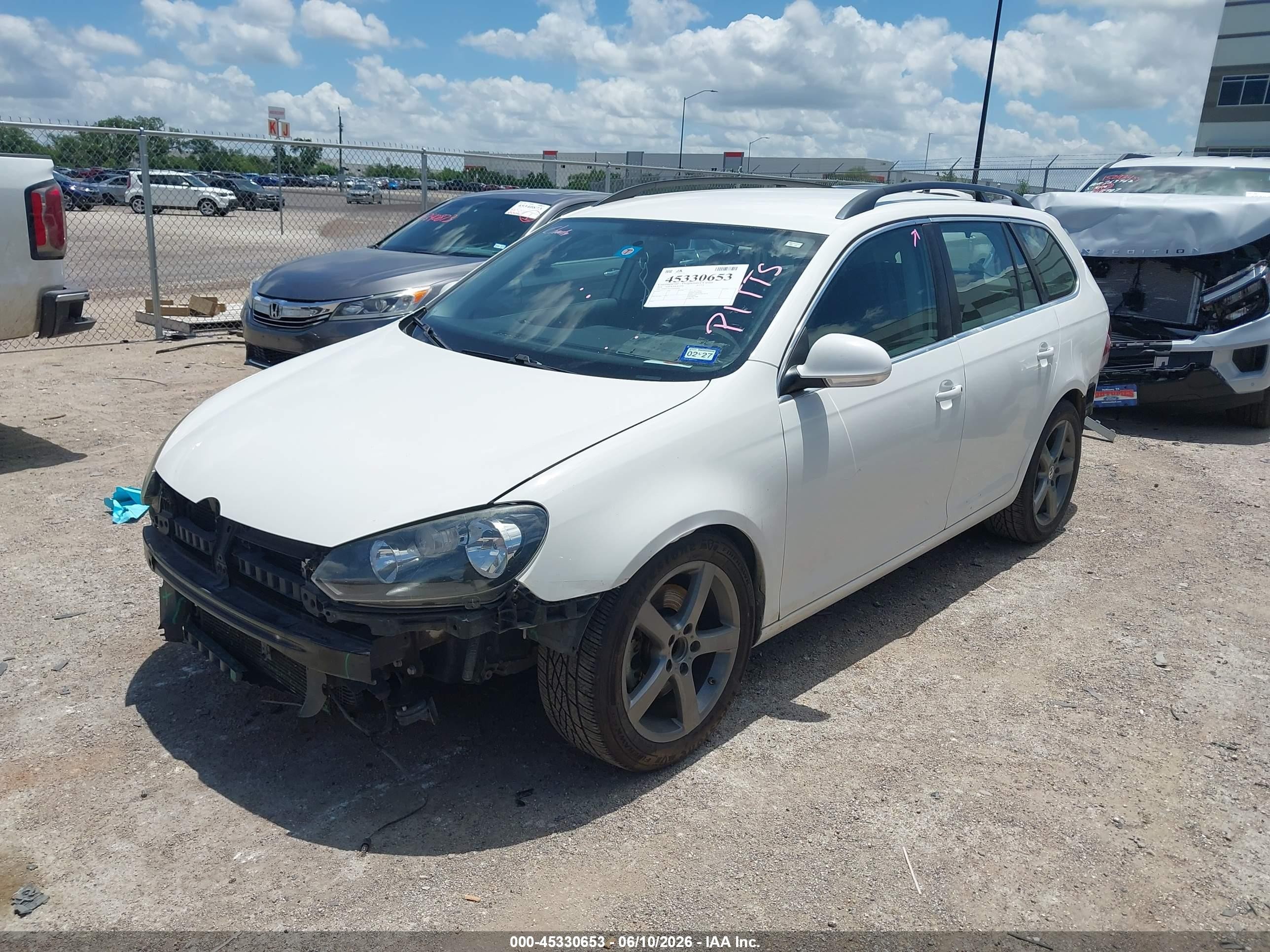 2010 Volkswagen Jetta Tdi White vin: 3VWPL7AJ7AM646668