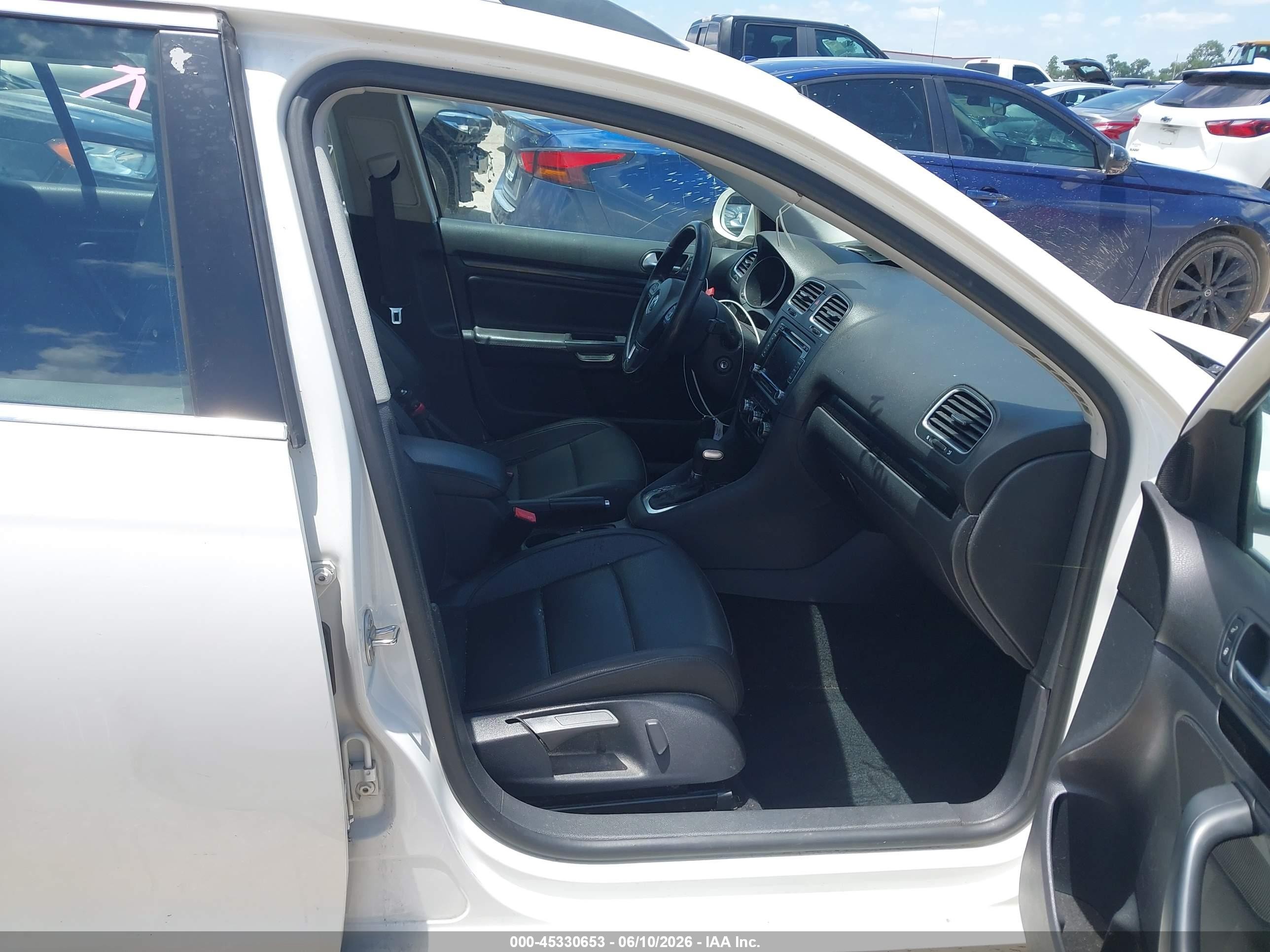 2010 Volkswagen Jetta Tdi White vin: 3VWPL7AJ7AM646668