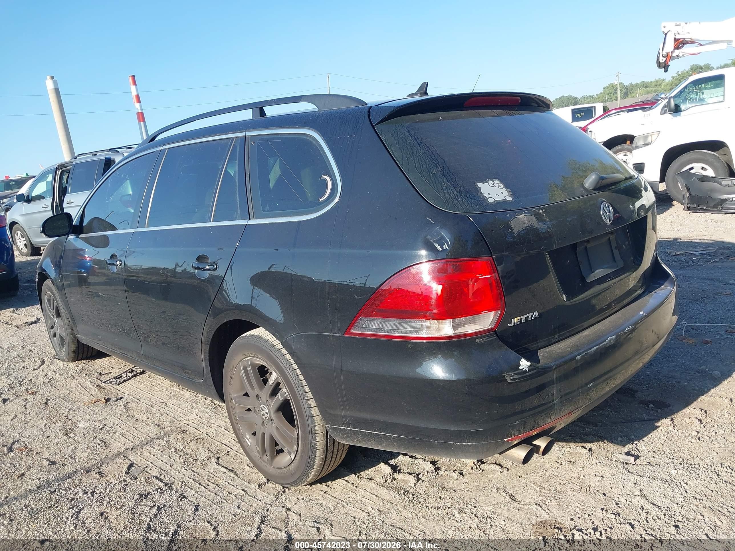 2012 Volkswagen Jetta Sportwagen 2.0l Tdi Черный vin: 3VWPL7AJ7CM672979