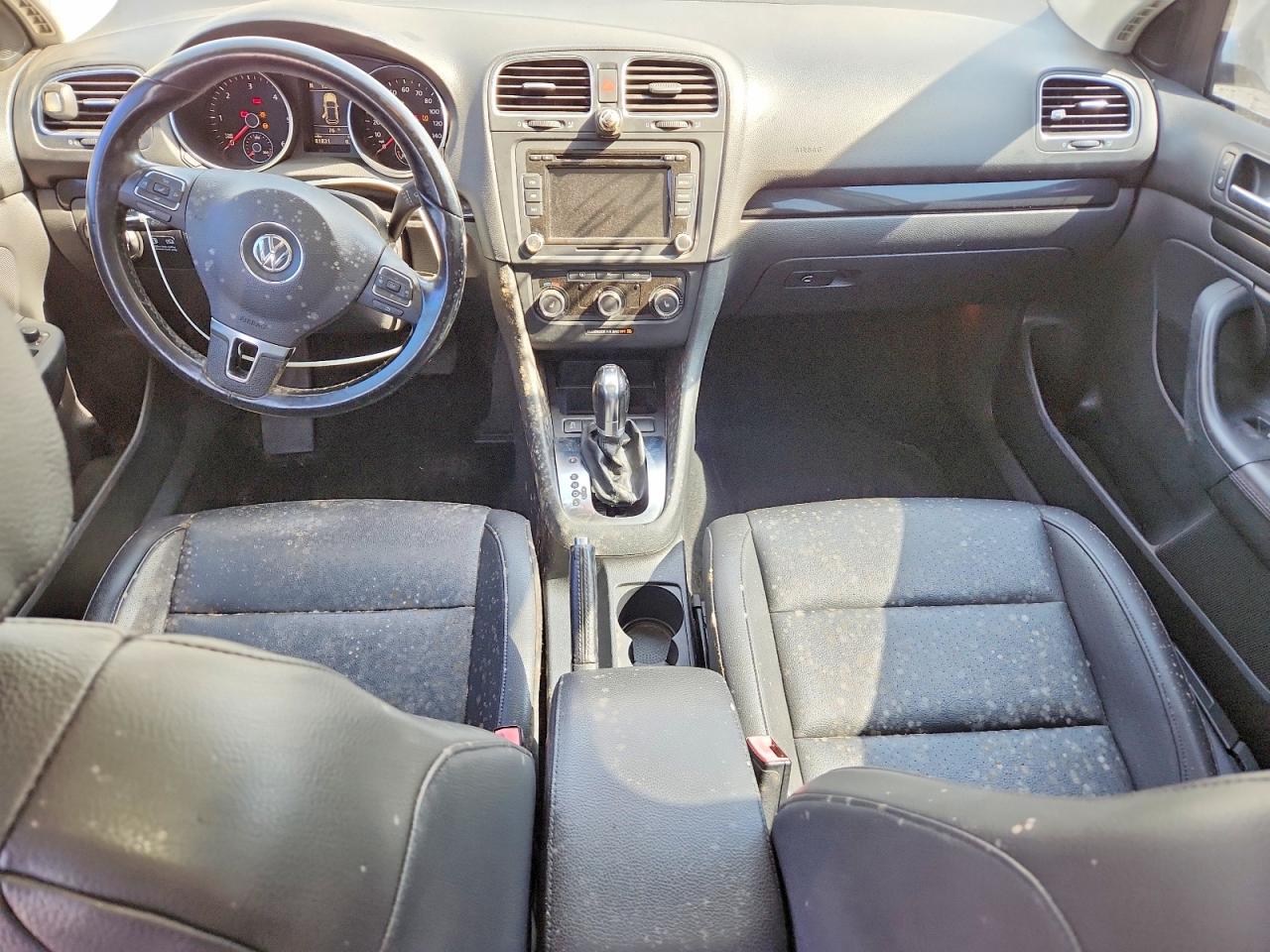 2012 Volkswagen Jetta Tdi White vin: 3VWPL7AJ7CM686140