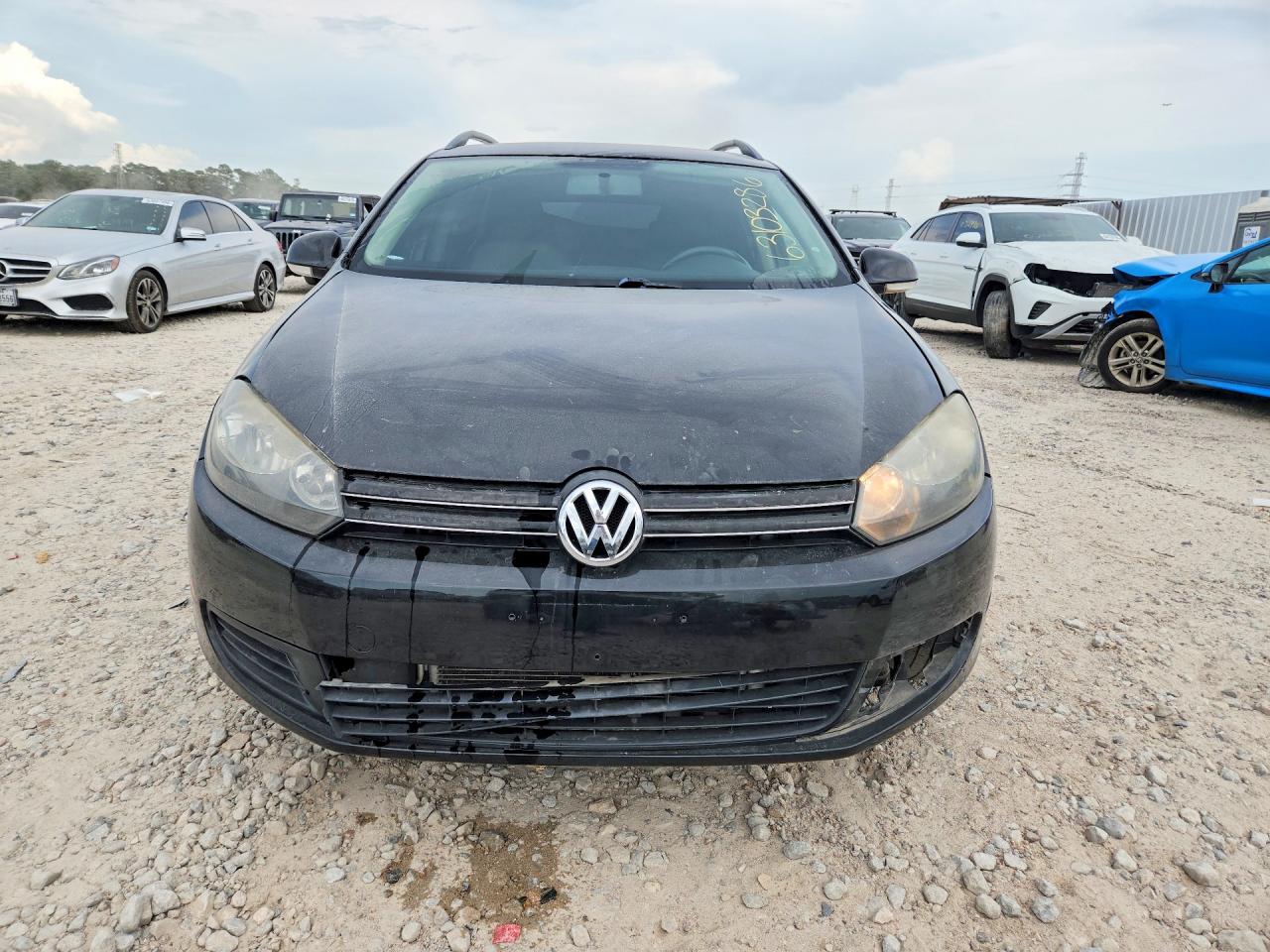 2012 Volkswagen Jetta Tdi Black vin: 3VWPL7AJ7CM690026