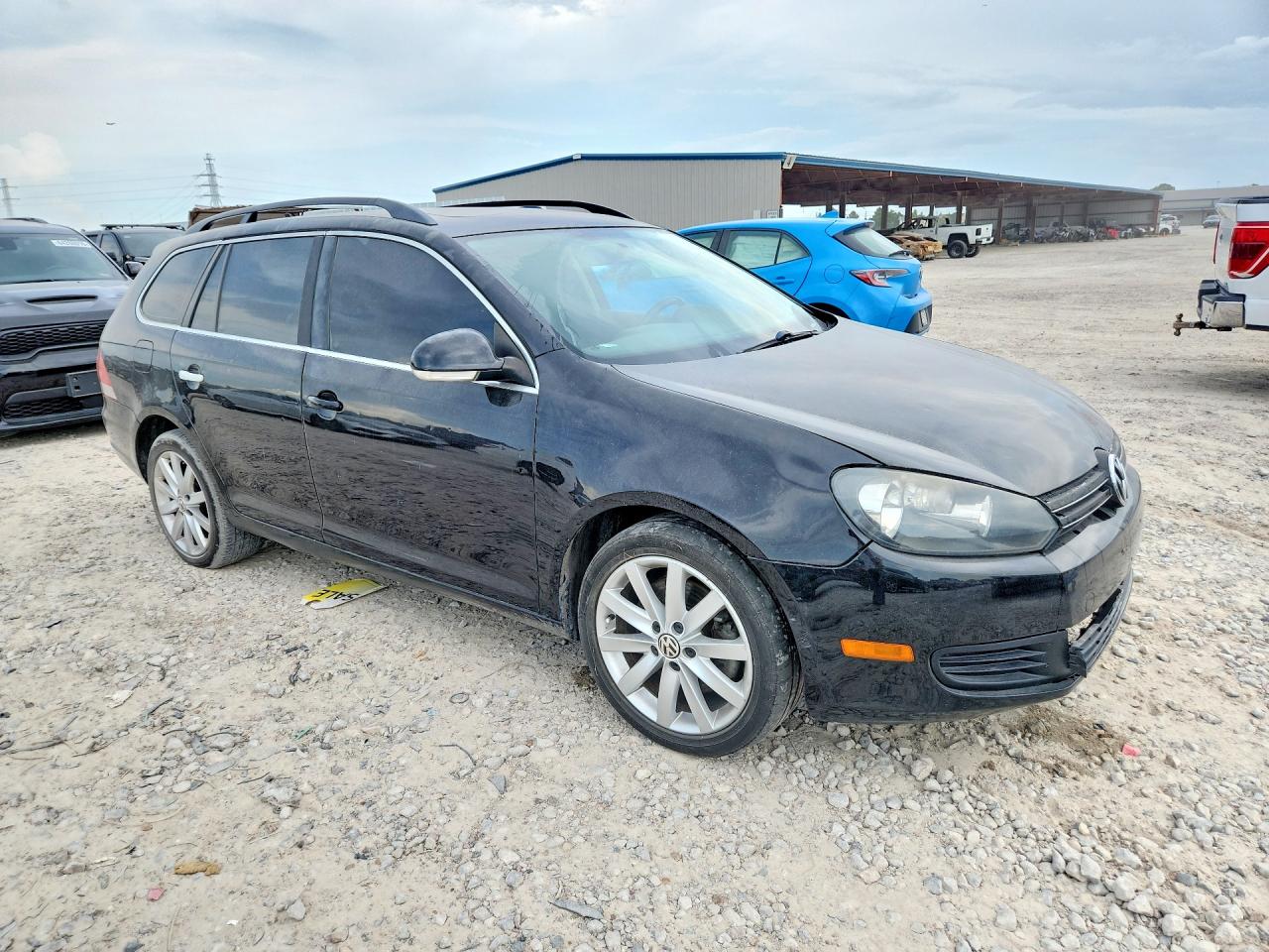 2012 Volkswagen Jetta Tdi Black vin: 3VWPL7AJ7CM690026
