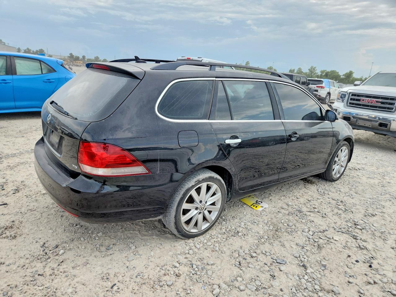 2012 Volkswagen Jetta Tdi Black vin: 3VWPL7AJ7CM690026