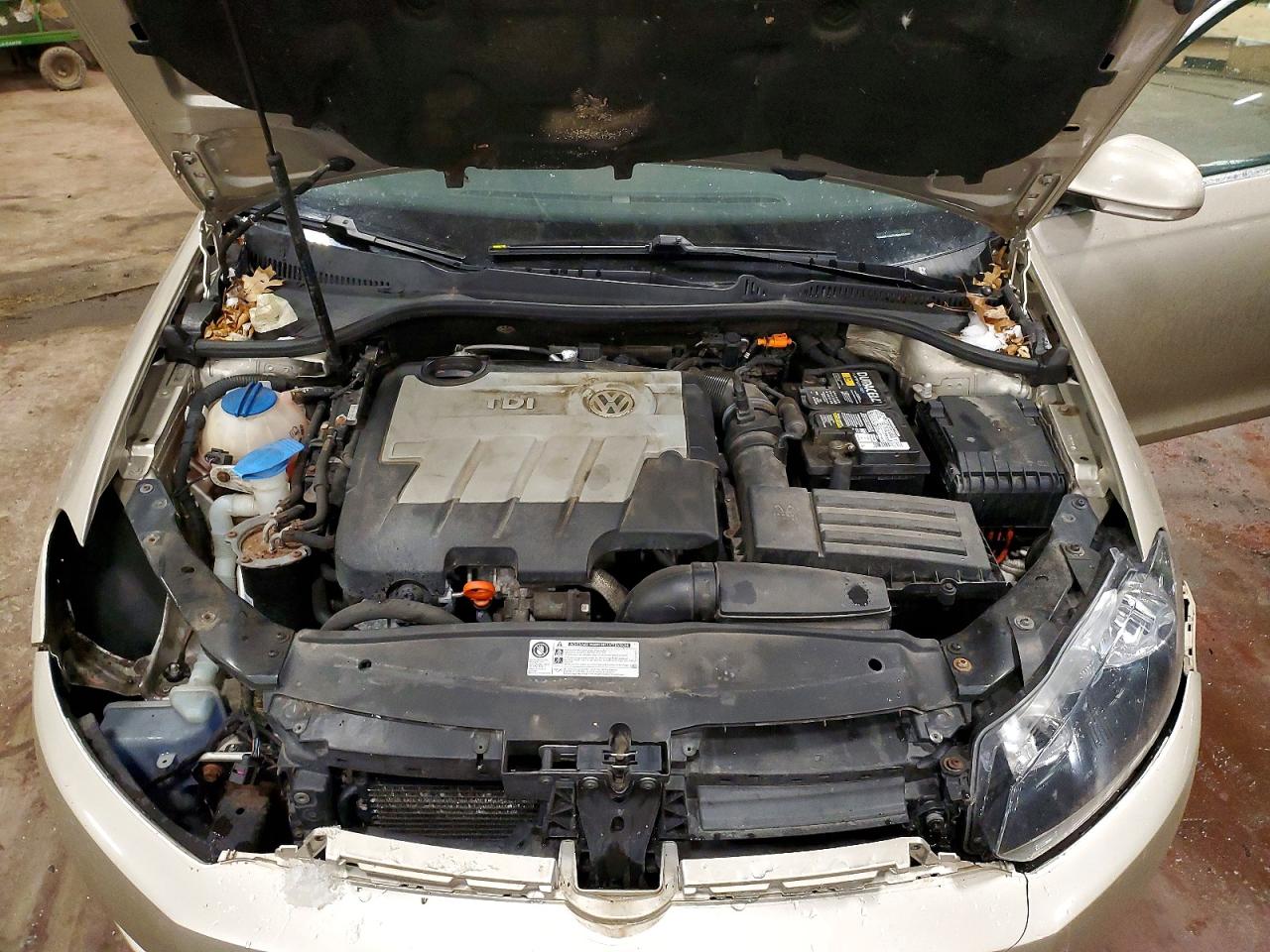 2012 Volkswagen Jetta Tdi Silver vin: 3VWPL7AJ7CM692049