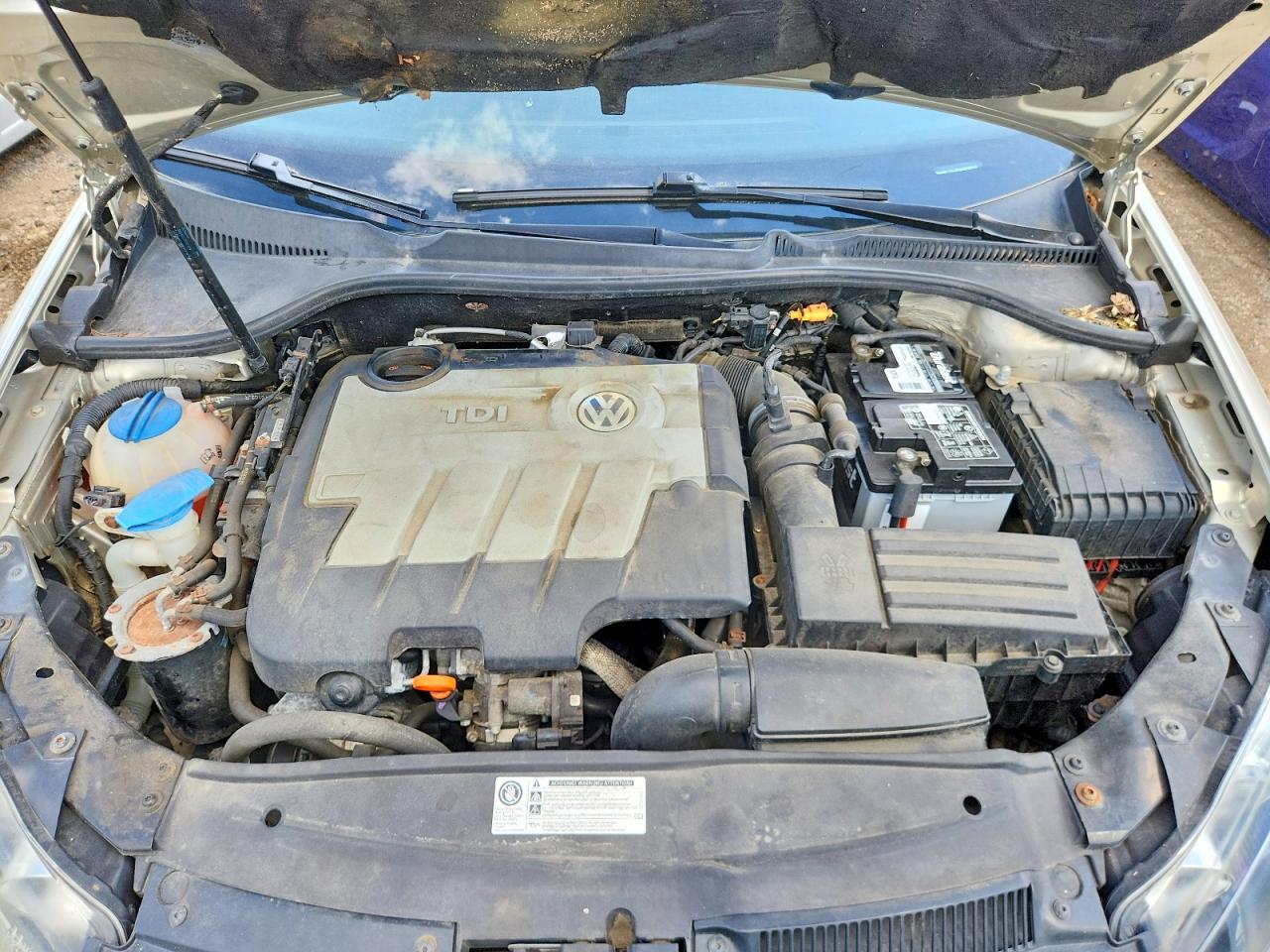 2012 Volkswagen Jetta Tdi Cream vin: 3VWPL7AJ7CM692049