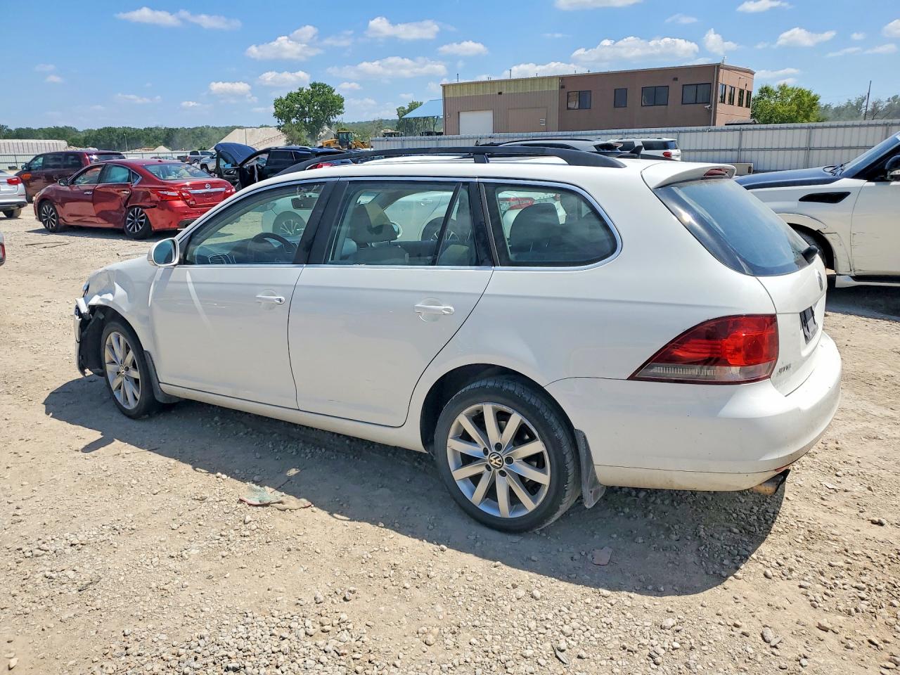 2013 Volkswagen Jetta Tdi White vin: 3VWPL7AJ7DM622620