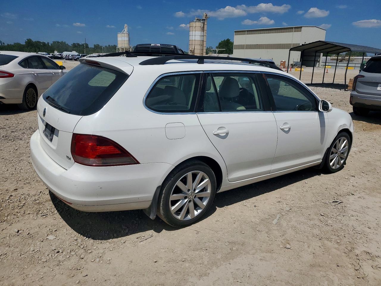 2013 Volkswagen Jetta Tdi White vin: 3VWPL7AJ7DM622620
