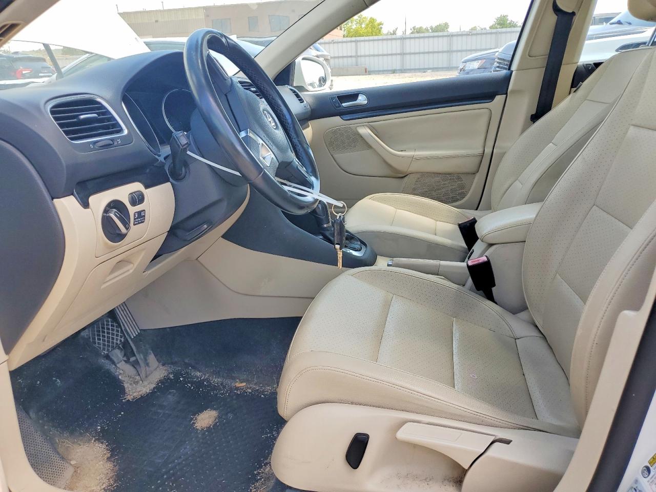 2013 Volkswagen Jetta Tdi White vin: 3VWPL7AJ7DM622620