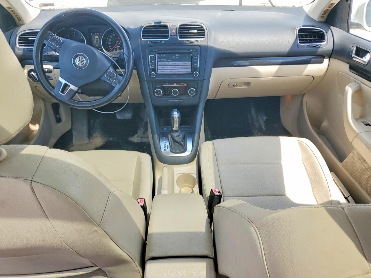 2013 Volkswagen Jetta Tdi White vin: 3VWPL7AJ7DM622620
