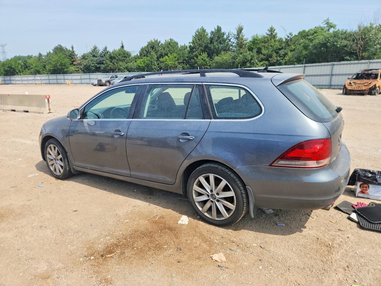 2014 Volkswagen Jetta Tdi Серый vin: 3VWPL7AJ7EM606483